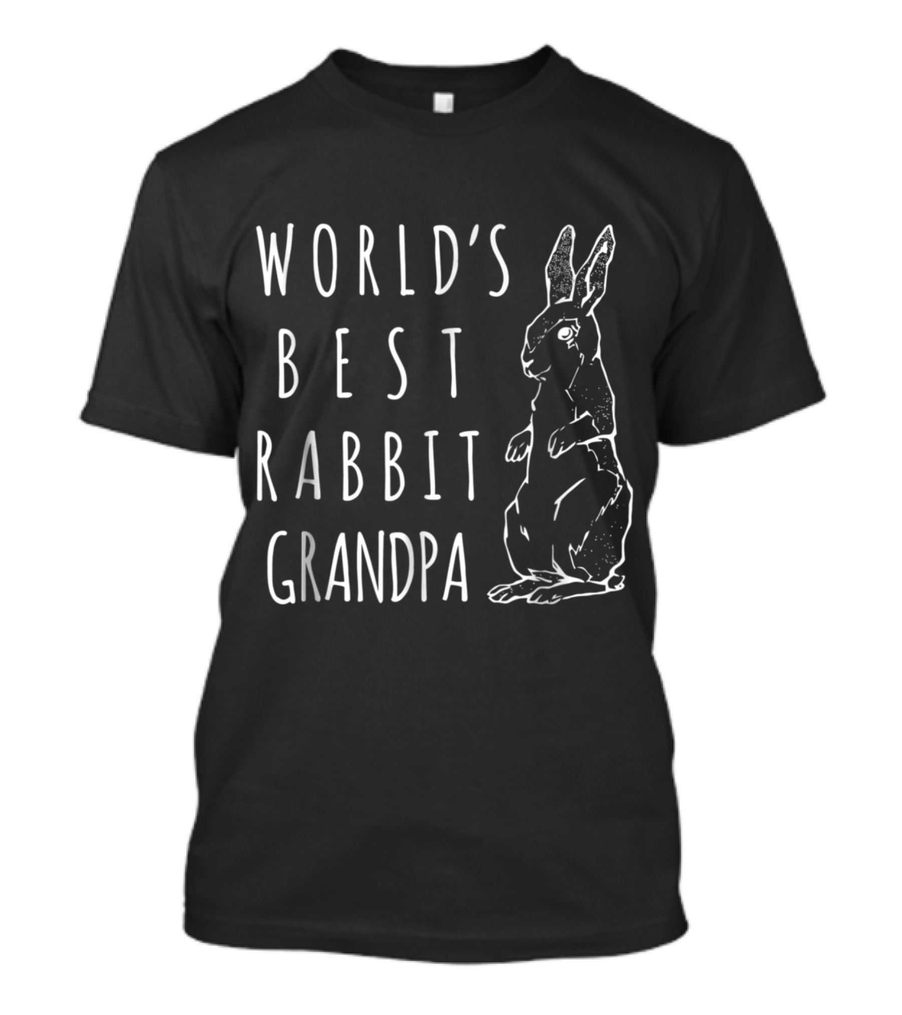 World's Best Rabbit Grandpa Bunny T-Shirt