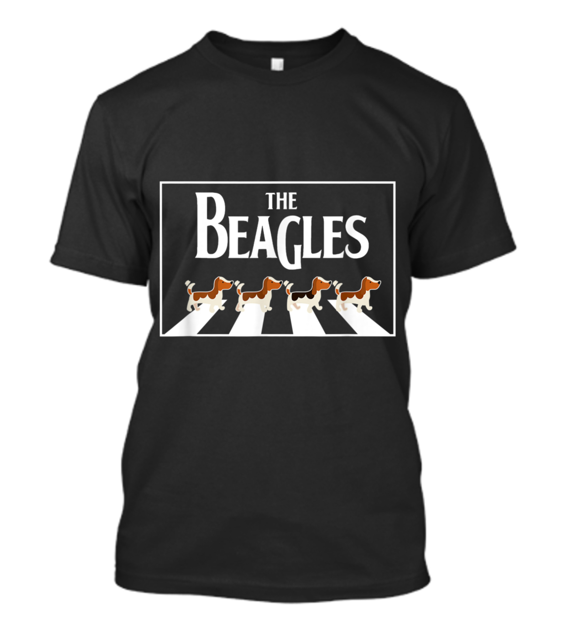 The Beagles Abbey Road Cool Dog Lover T-Shirt