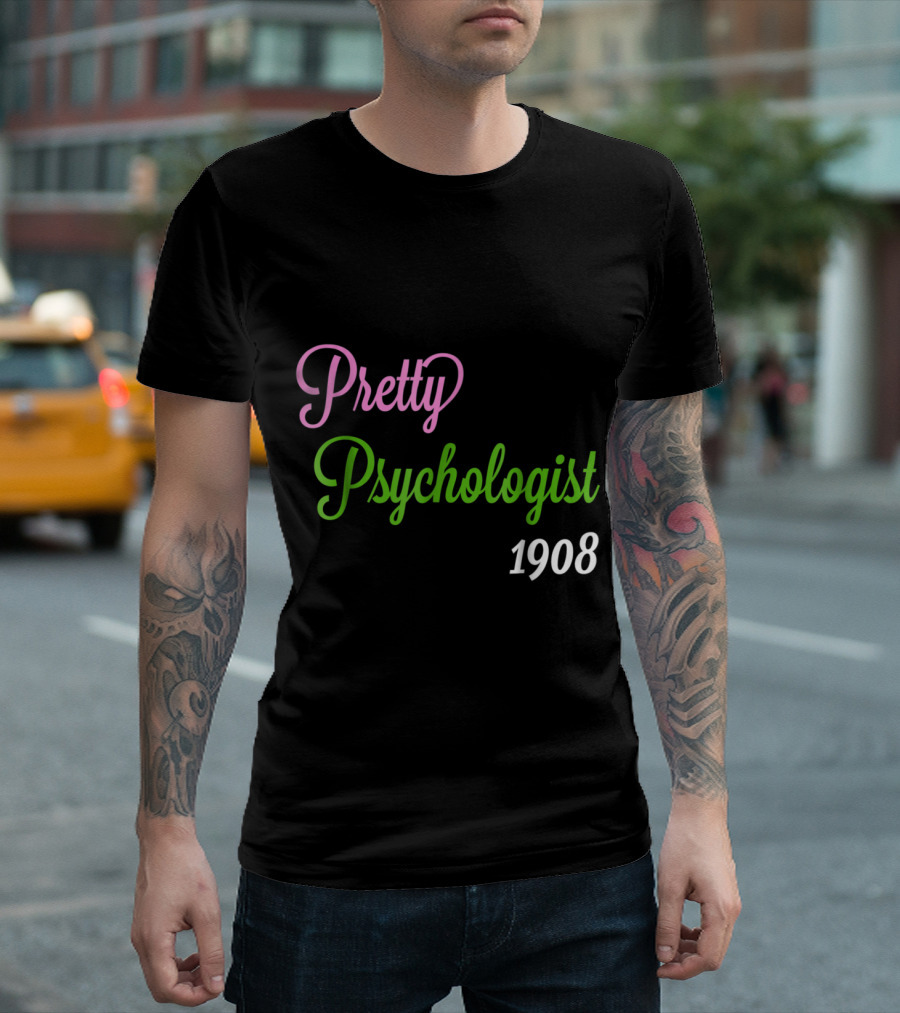 Alpha Kappa 1908 Pretty Psychologist T-Shirt