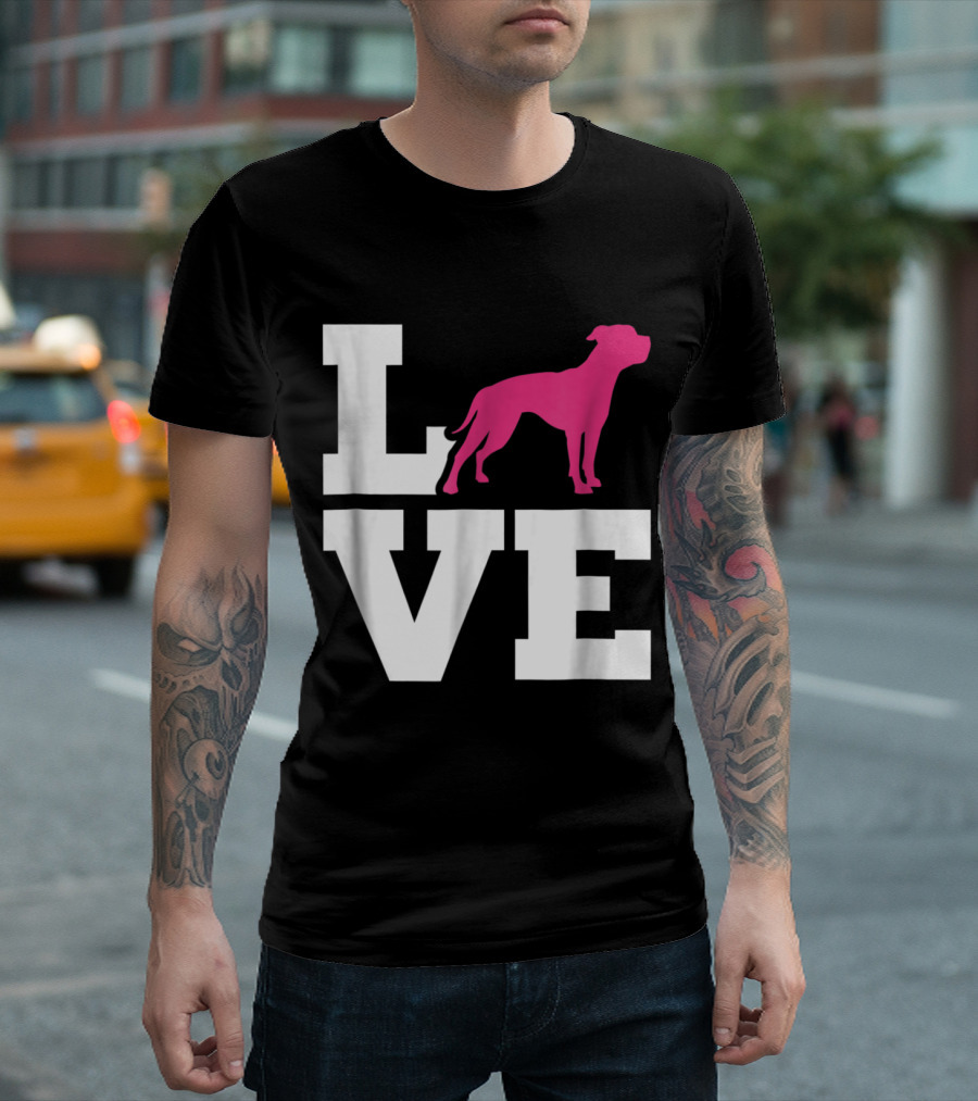 LOVE American Bulldog T-Shirt