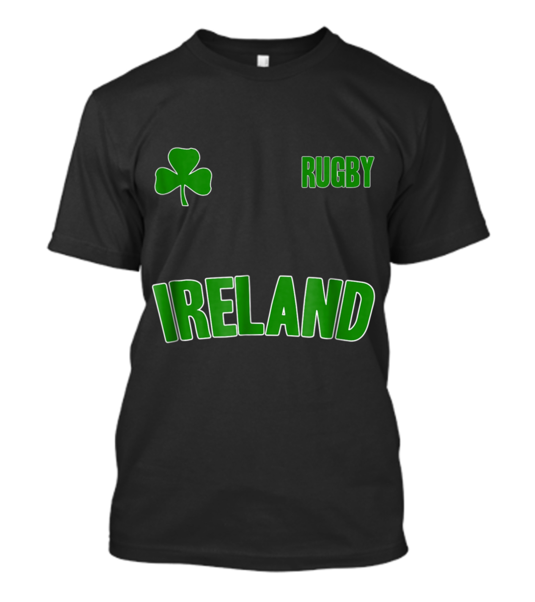 Ireland Rugby Shamrock Emblem T-Shirt