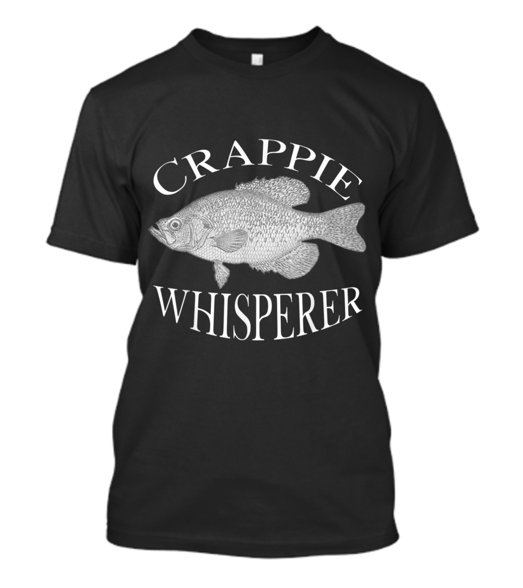 Crappie Whisperer Fish Vintage T-Shirt