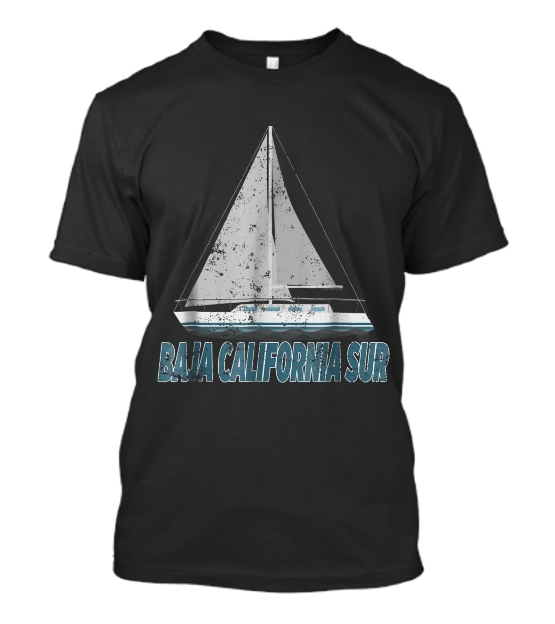 Baja California Sur Sailing Adventure Boating First Mate Mexic T-Shirt