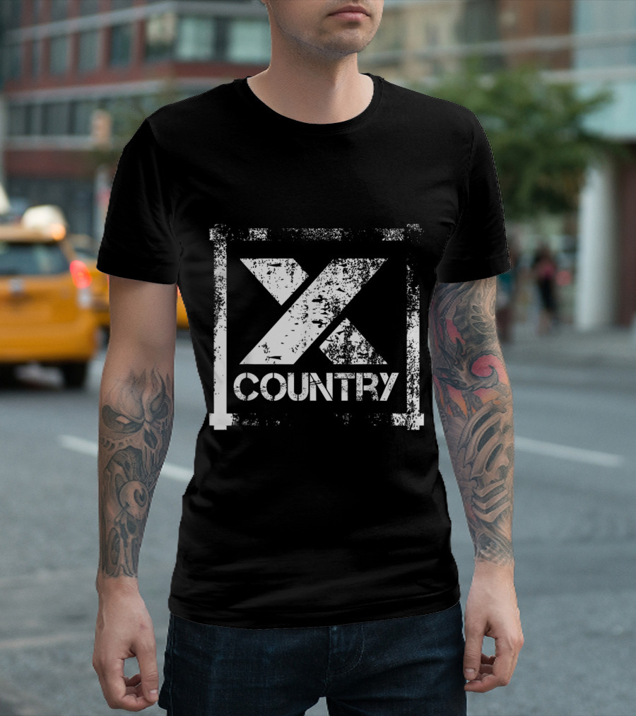 X Country Cross Country Athlete Running Track T-Shirt