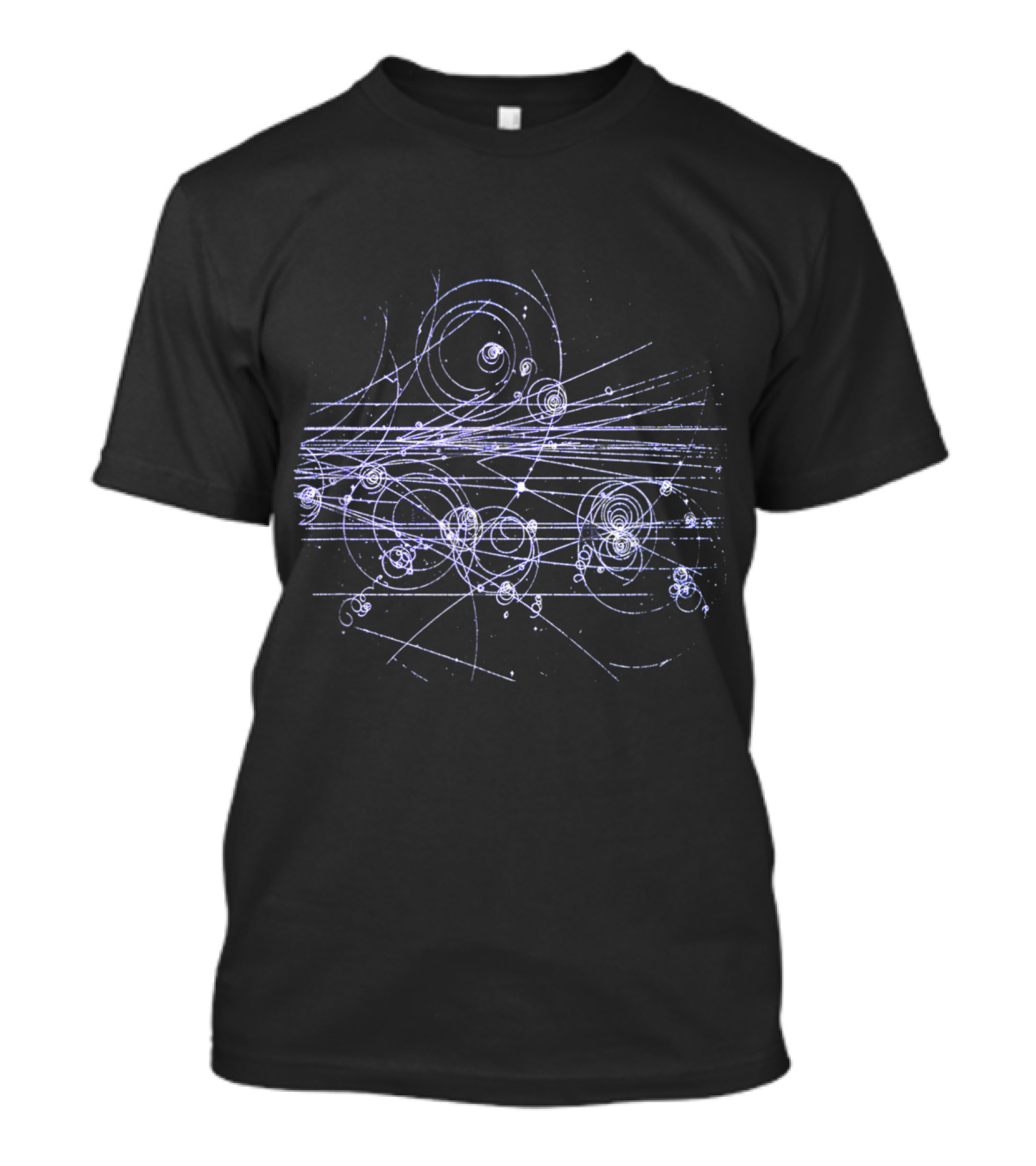 Funny Higgs Boson Quantum Mechanics Particle Physics Swirl T-Shirt