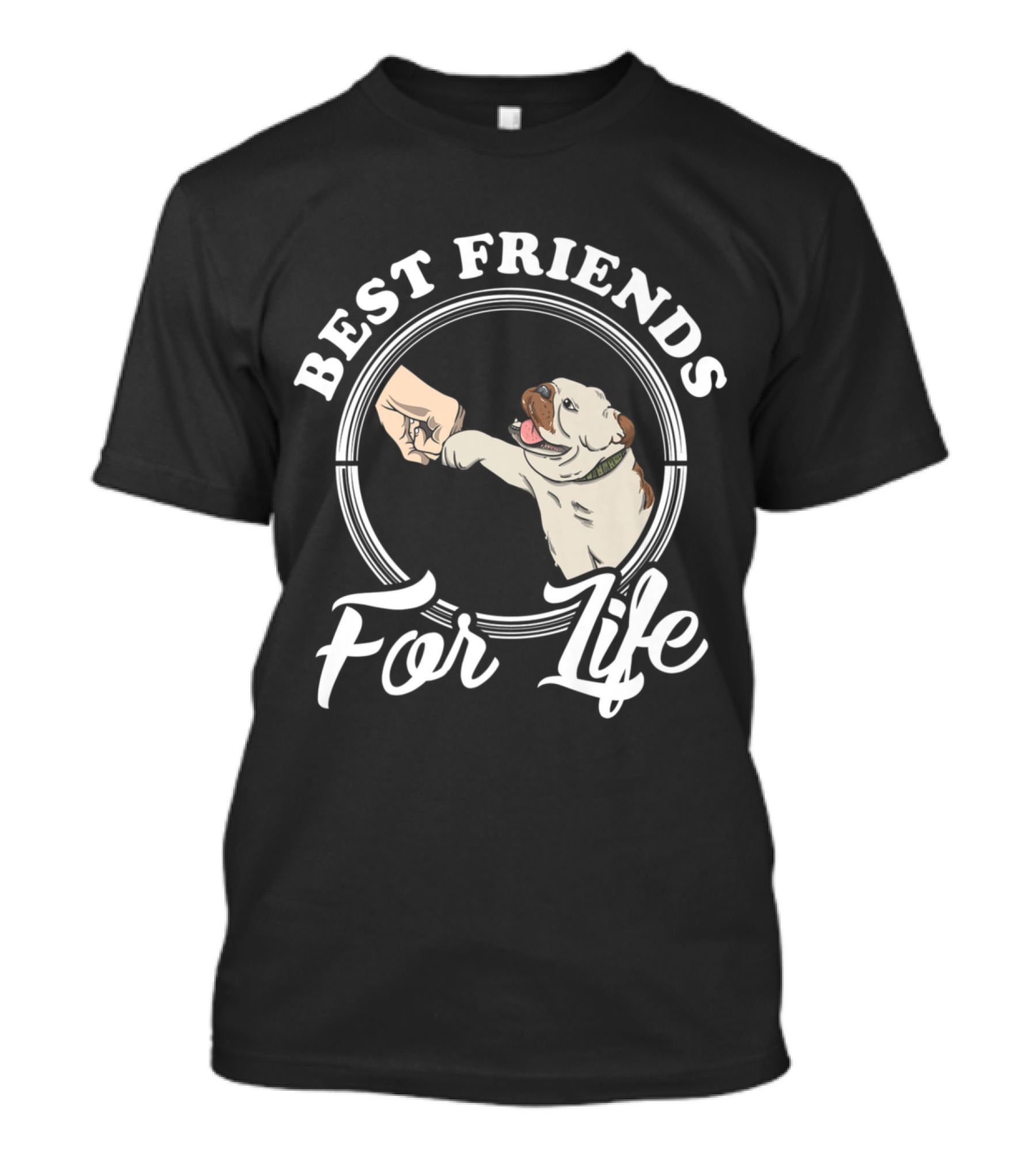 Best Friends For Life English Bulldog Enthusiast T-Shirt