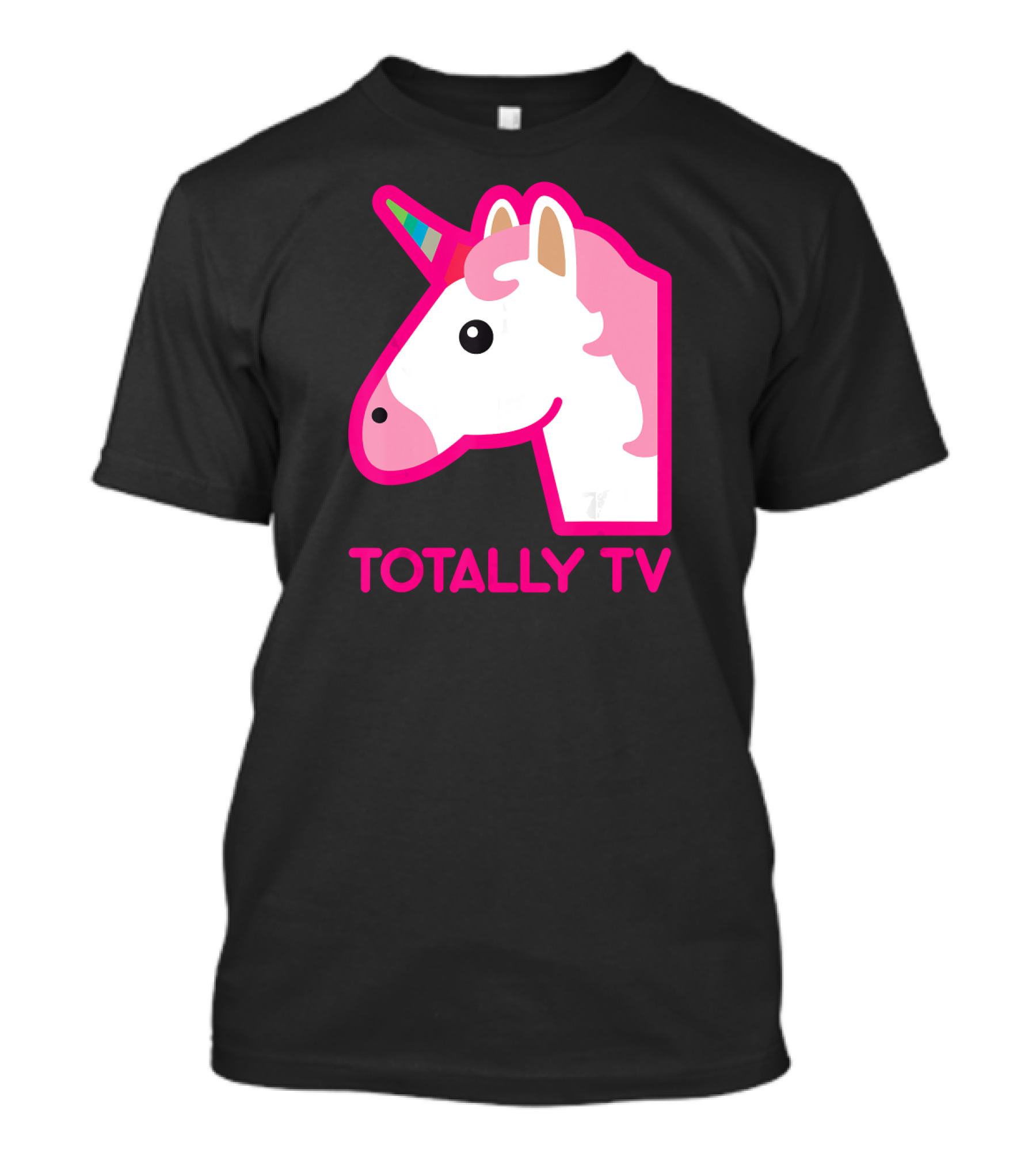 Totally TV Unicorn Rainbow Pink Mane T-Shirt