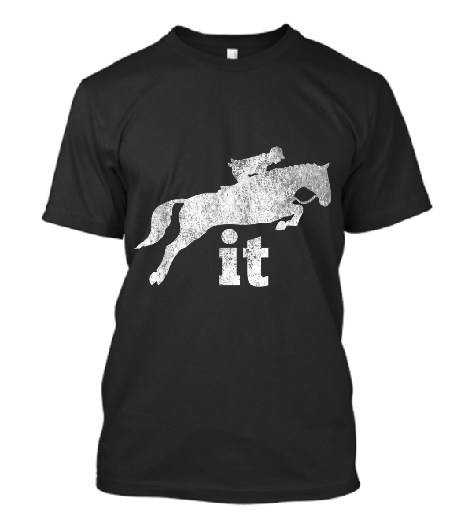 English Show Jumping Eventing It Horse Rider T-Shirt