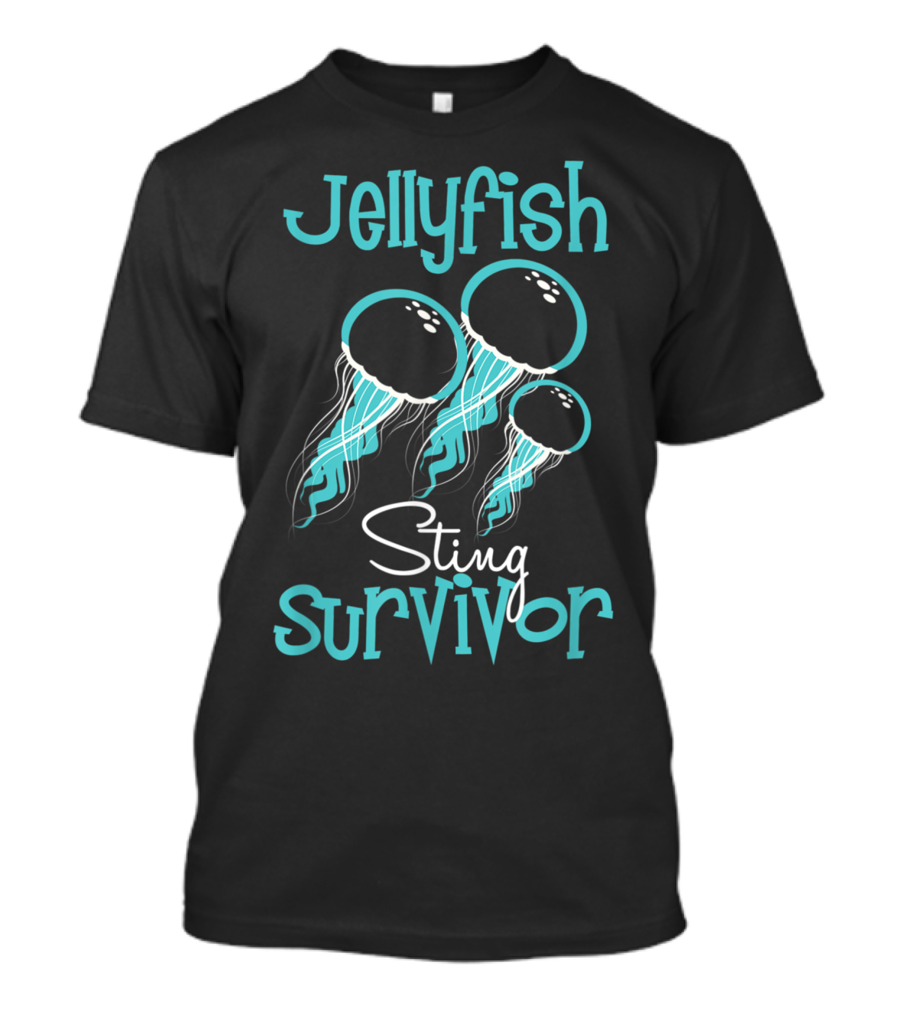 Jellyfish Sting Survivor Ocean Adventure Resilience T-Shirt