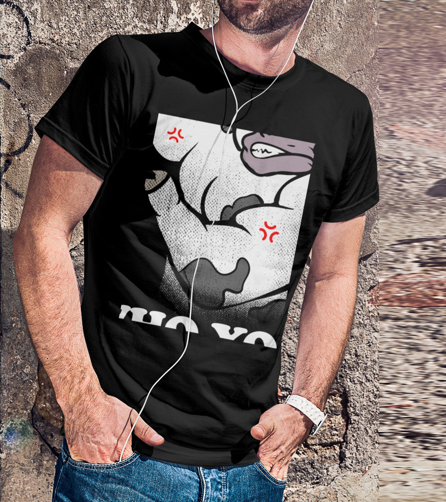 I Love Cows Spotted Angry Muscles No Yo T-Shirt