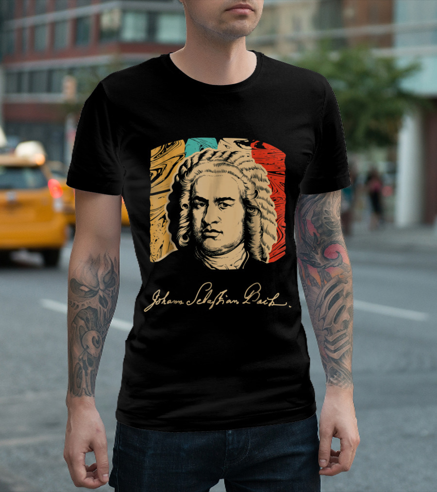 Johann Sebastian Bach Composer T-Shirt