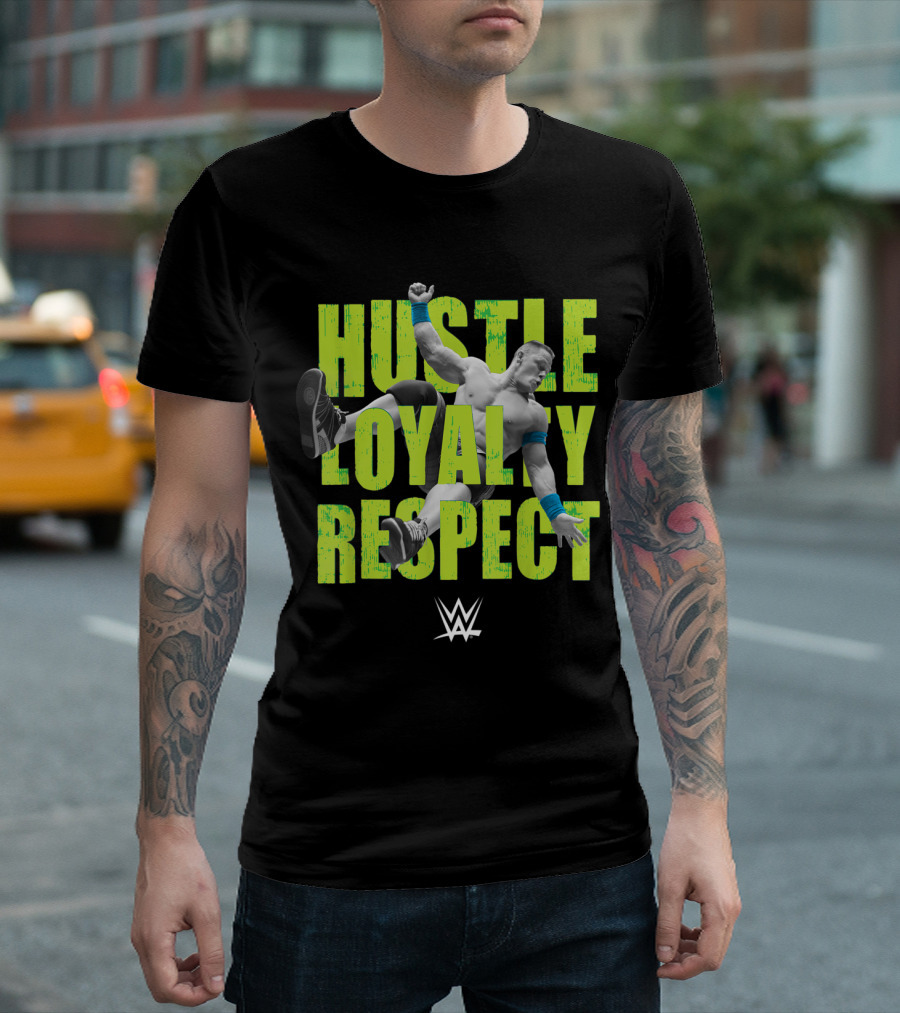 WWE John Cena Hustle Loyalty Respect T-Shirt