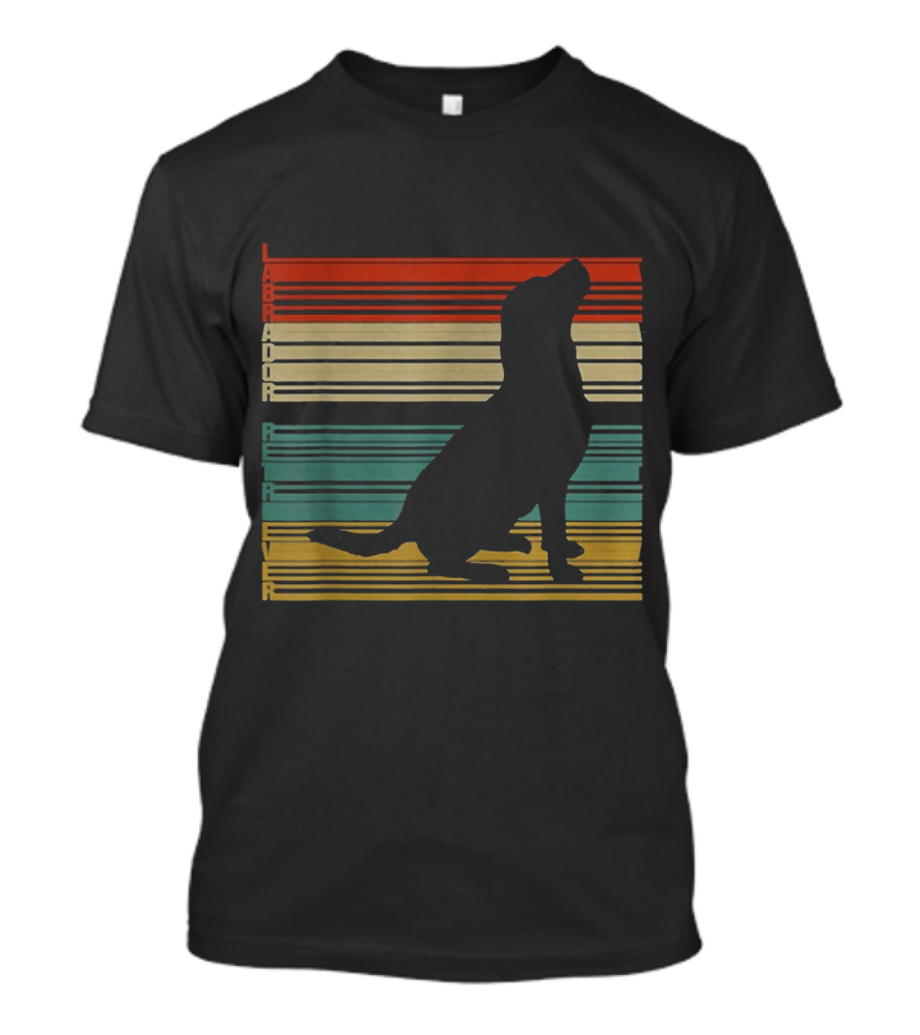 Labrador Retriever Forever Retro T-Shirt