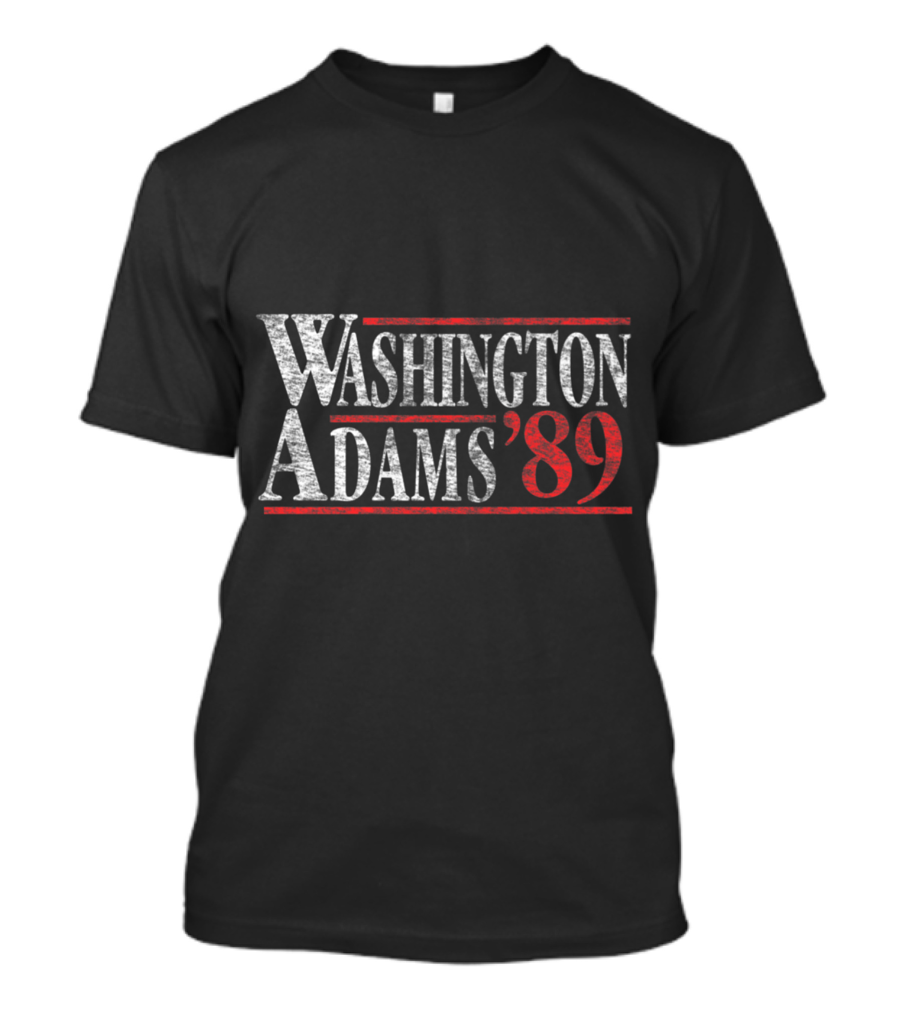 Washington Adams '89 Patriotic Ind July 4th T-Shirt