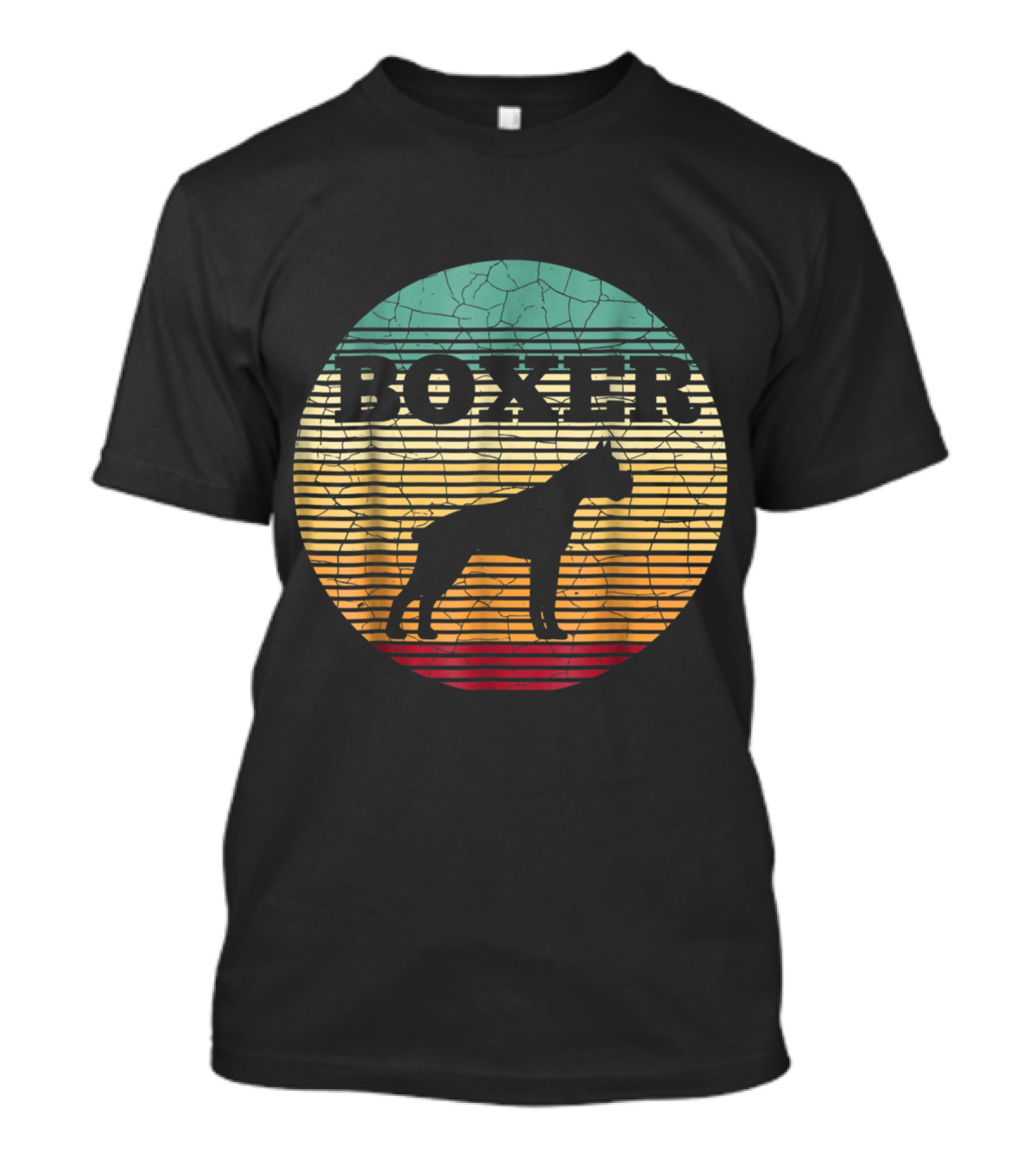 Boxer Vintage Silhouette Sunrise T-Shirt