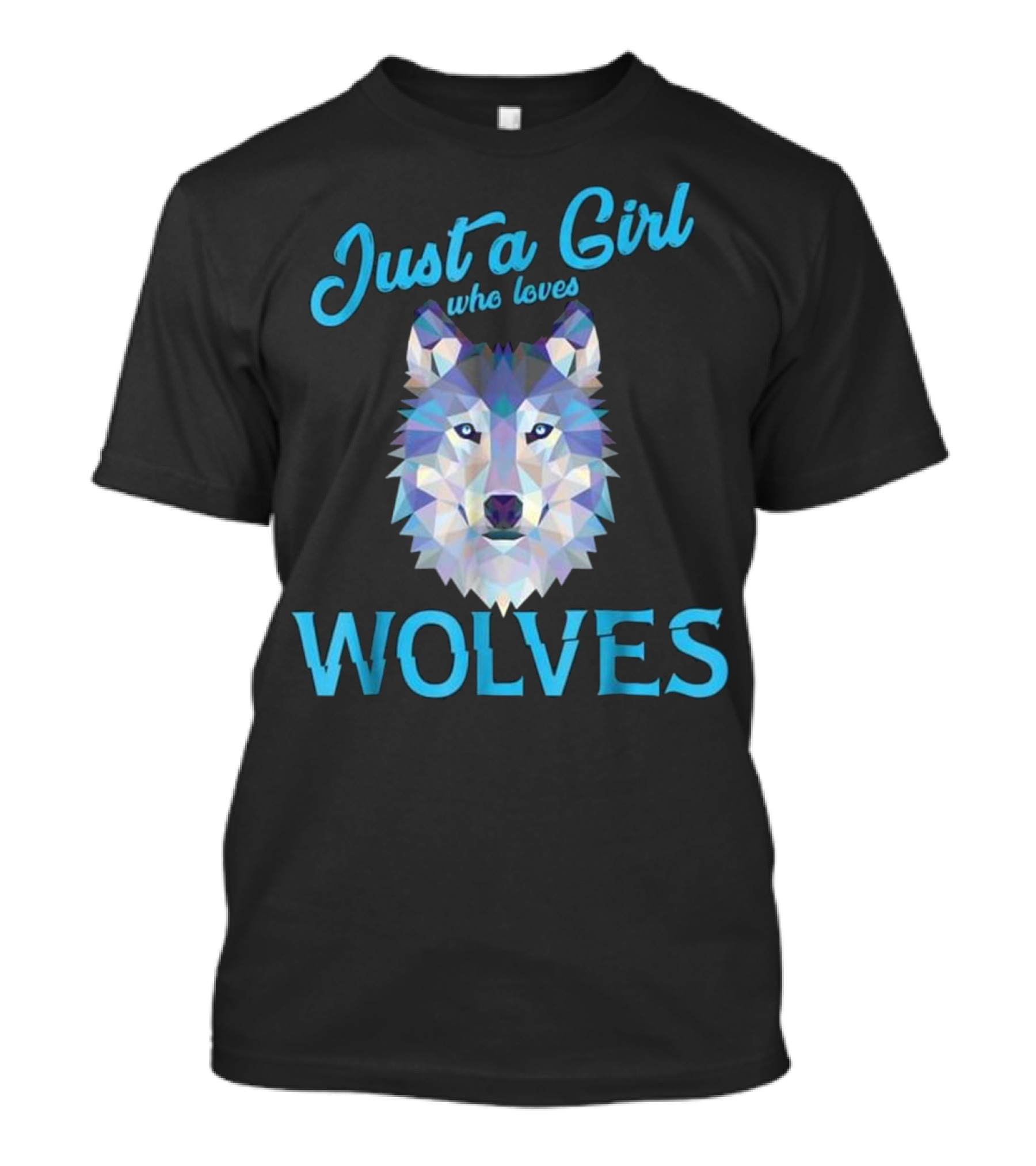 Just A Girl Who Loves Wolves T-Shirt