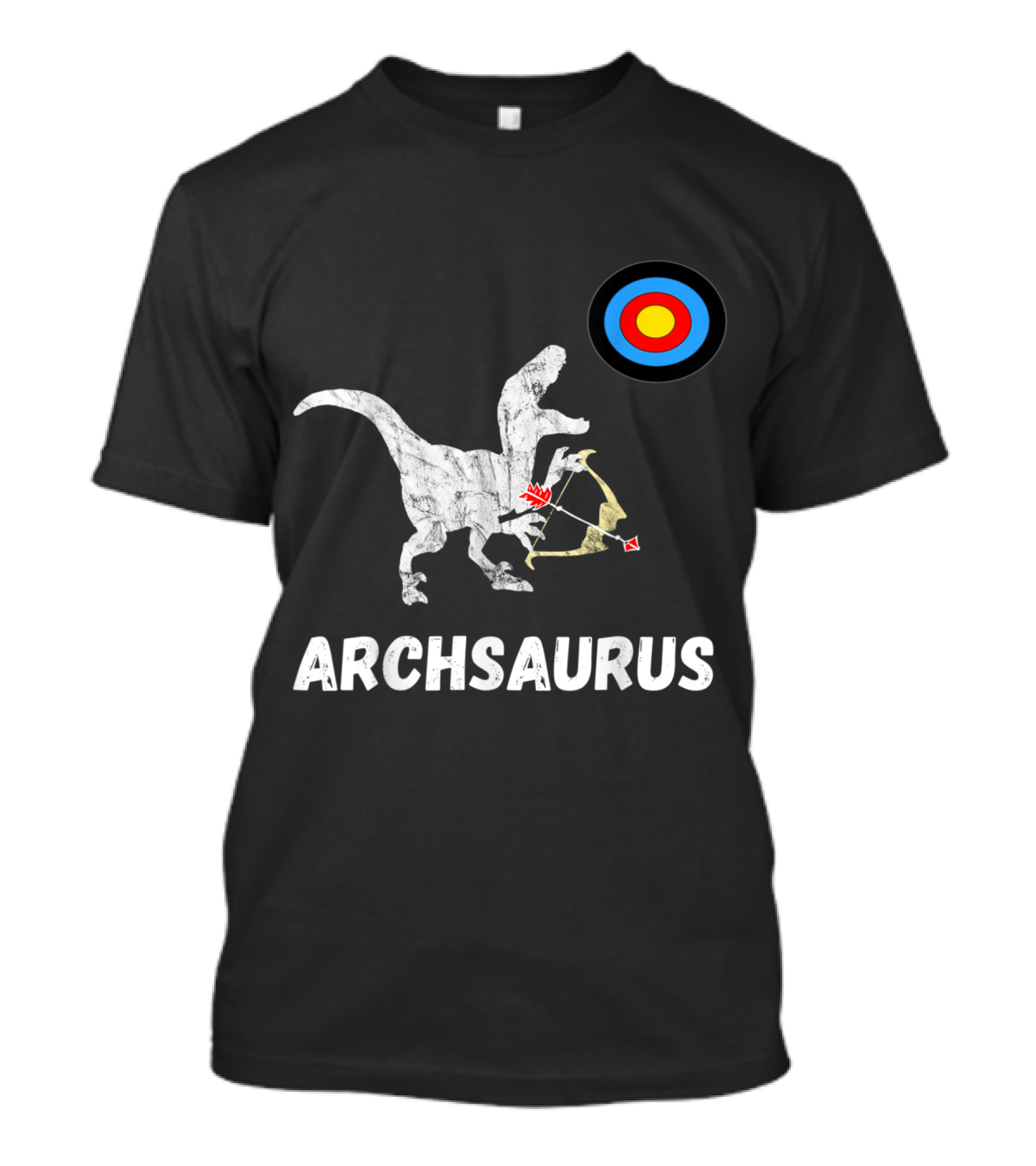 Archery Dinosaurs Archsaurus Trex Crossbow Shooting Hunt T-Shirt