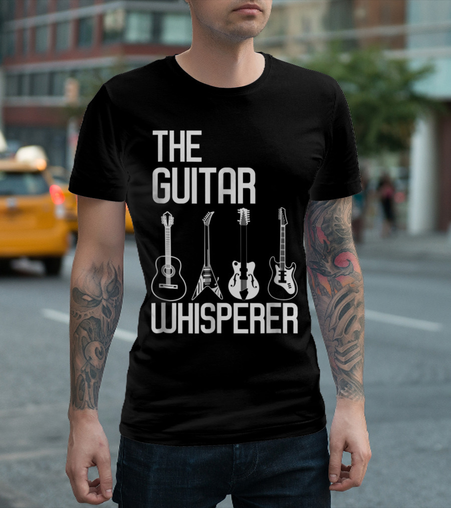 The Guitar Whisperer Guitarist Icons T-Shirt