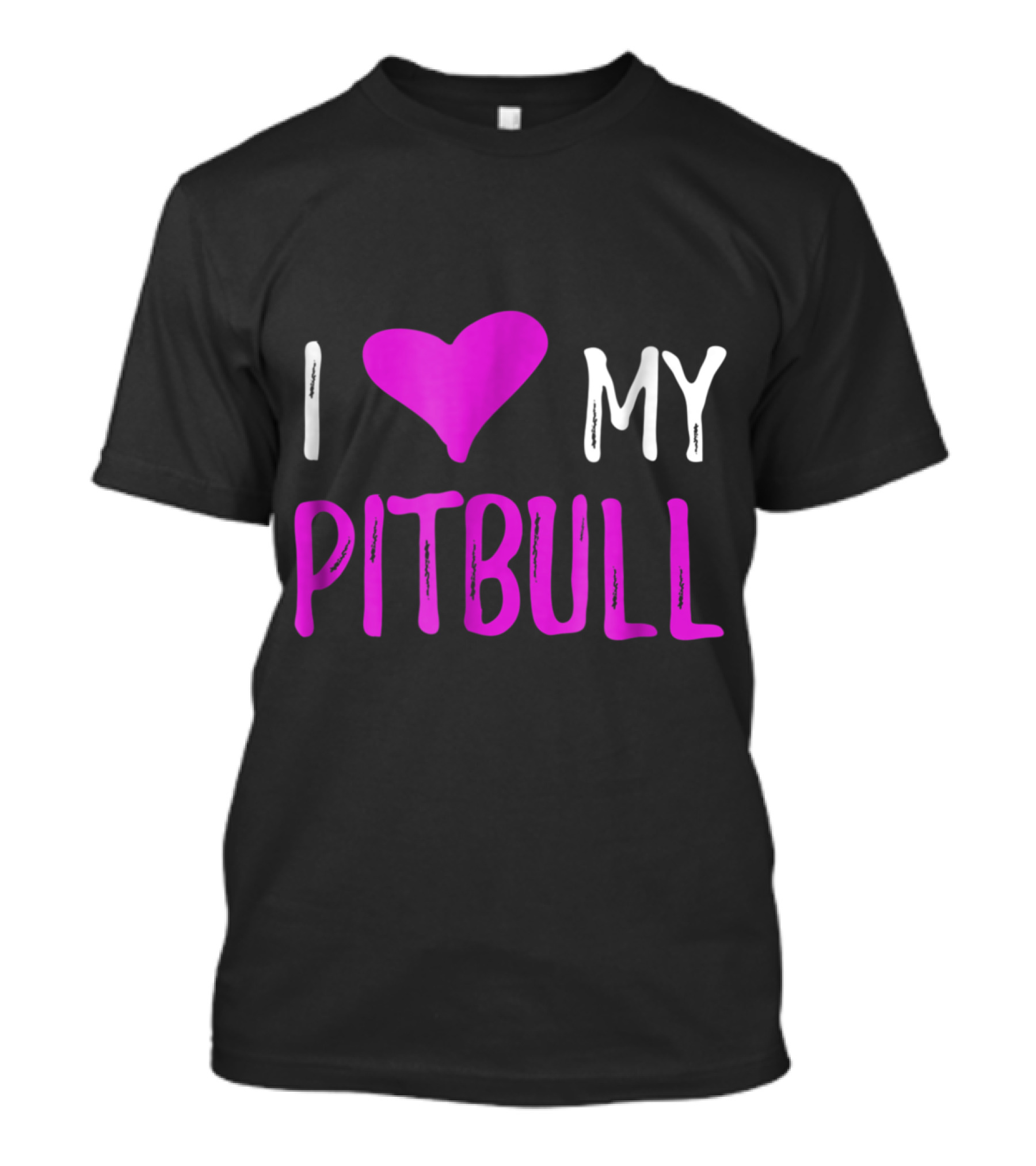 I Love My Pitbull T-Shirt