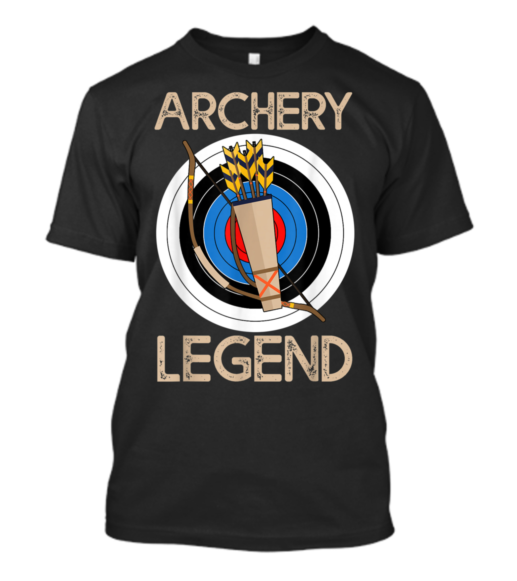 Archery Legend Bow Arrows Target T-Shirt