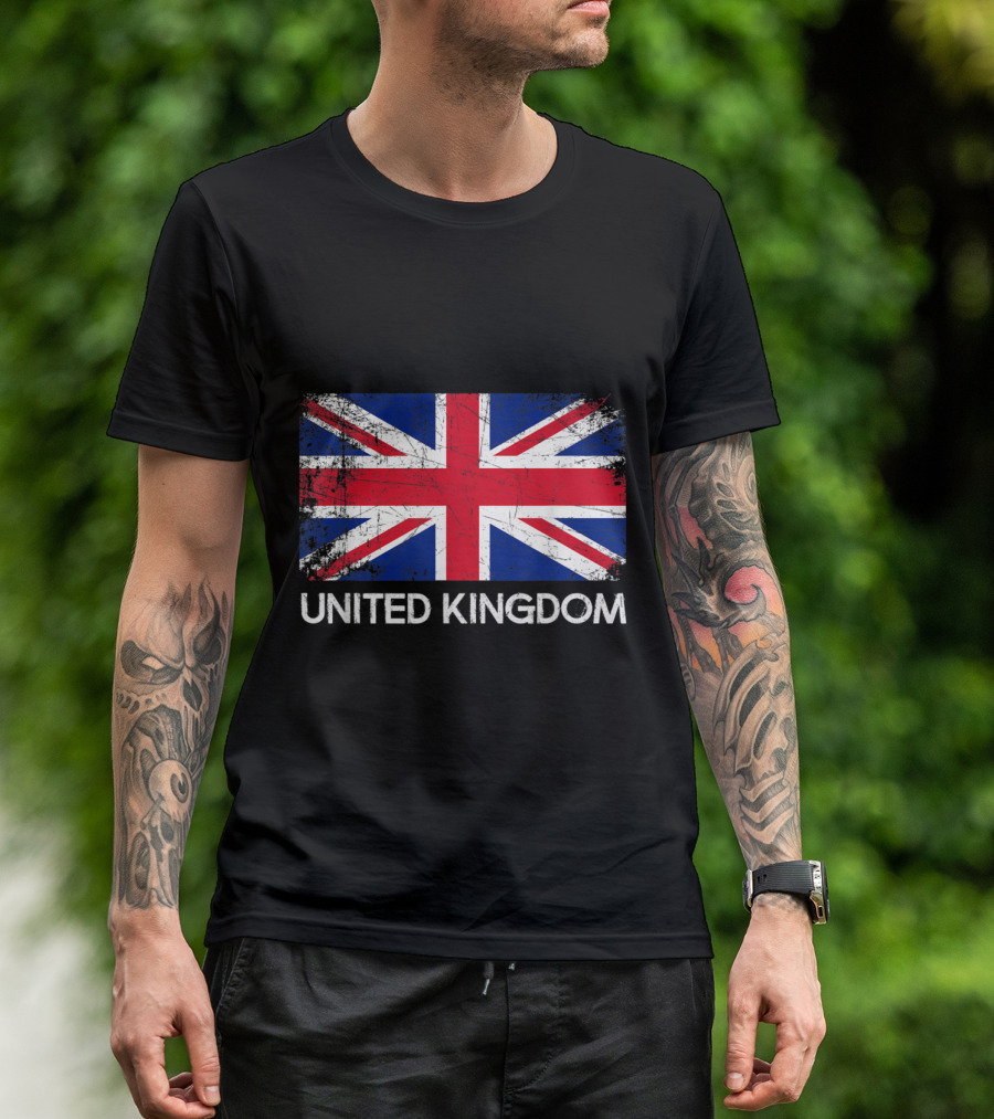 United Kingdom British Flag T-Shirt