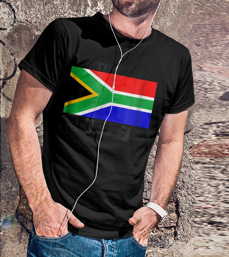 South Africa Rugby South African Flag T-Shirt