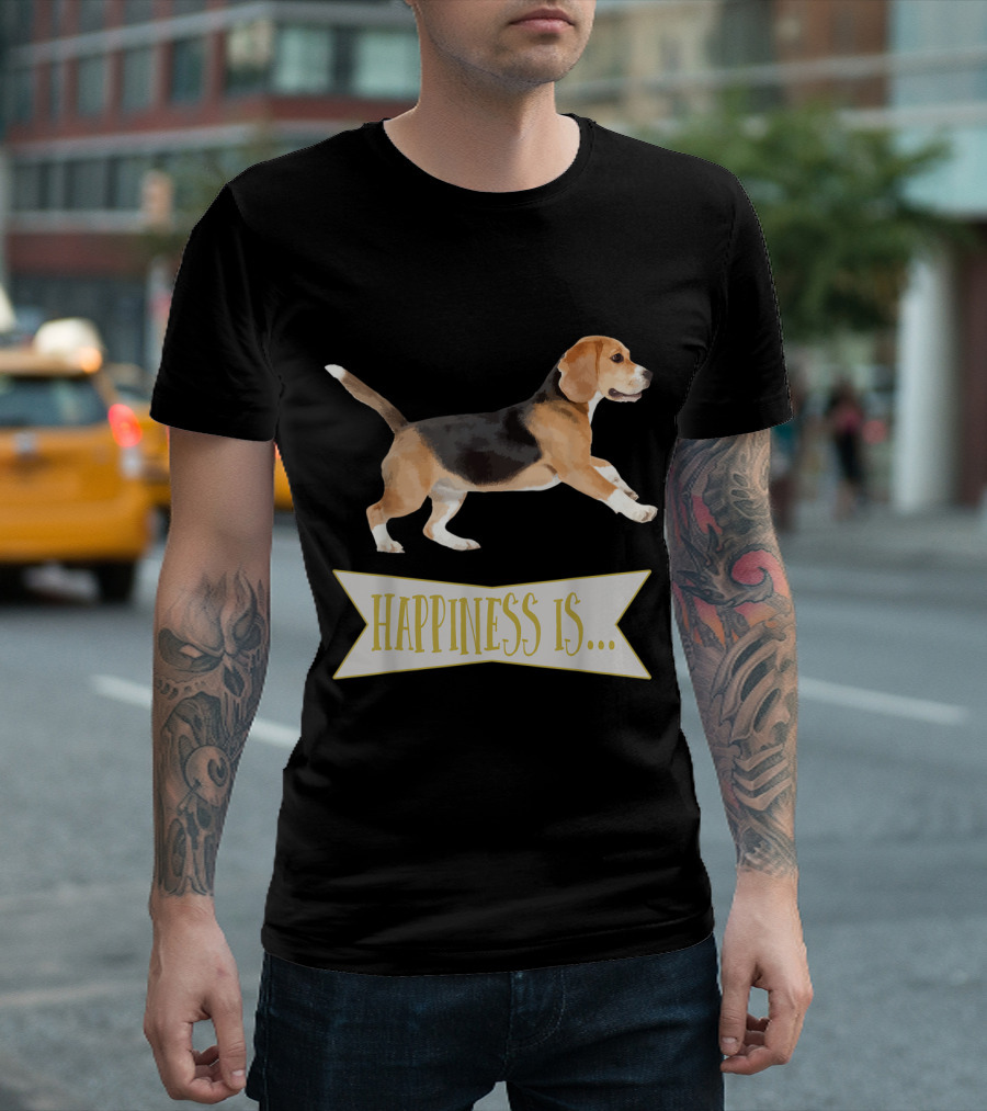 Happiness Is A Beagle T-Shirt