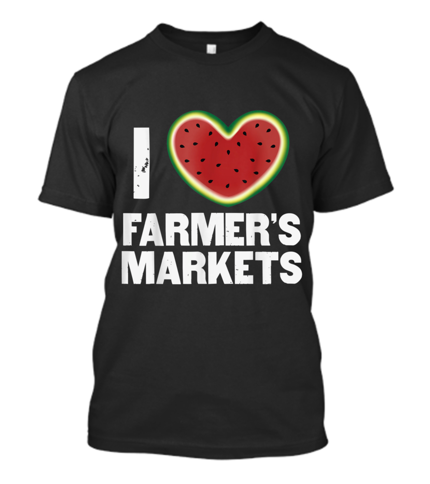I Heart Farmer's Markets Watermelon Slice T-Shirt