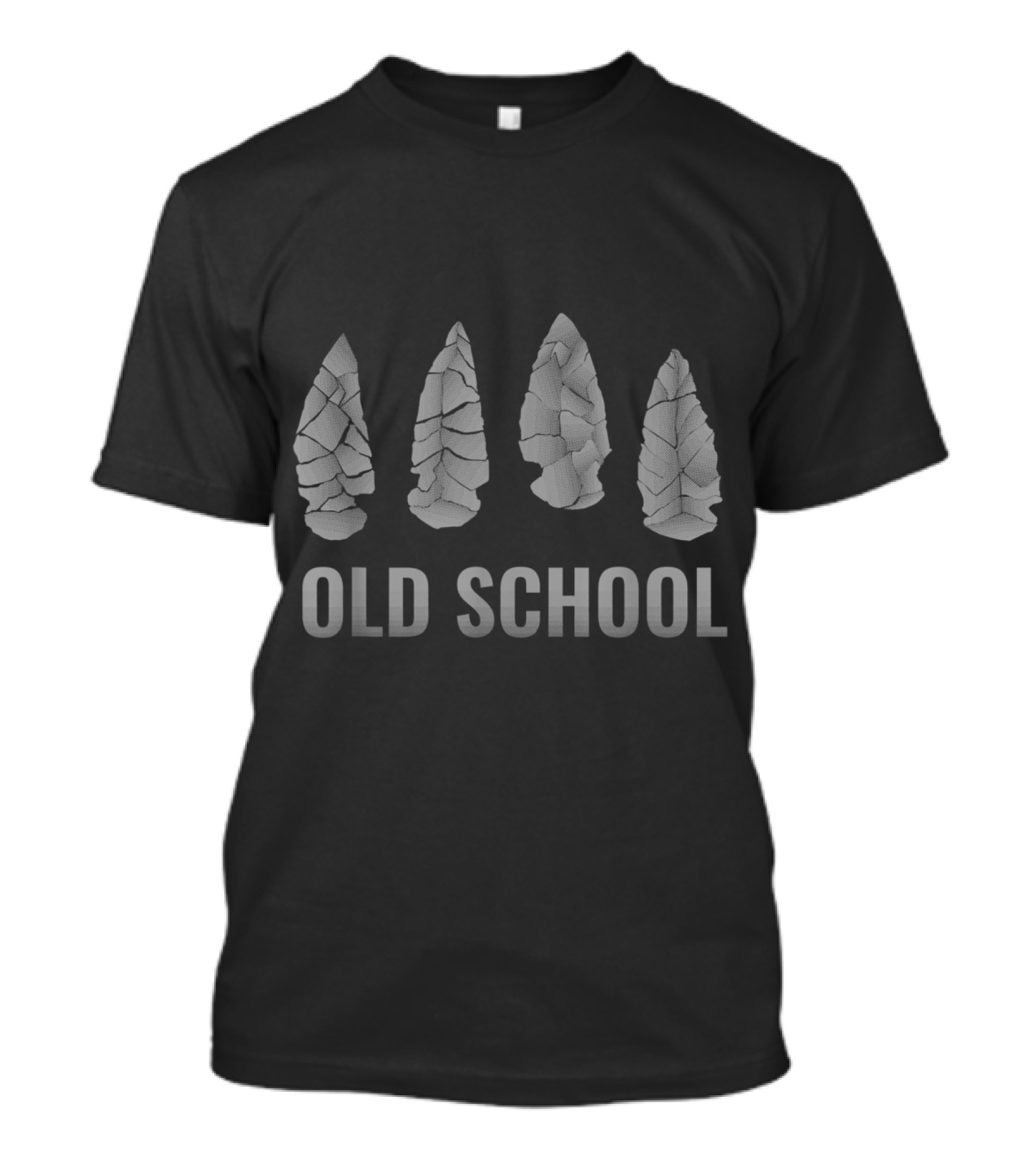 Arrowhead Hunting Old School Archer Vintage Arrowheads T-Shirt