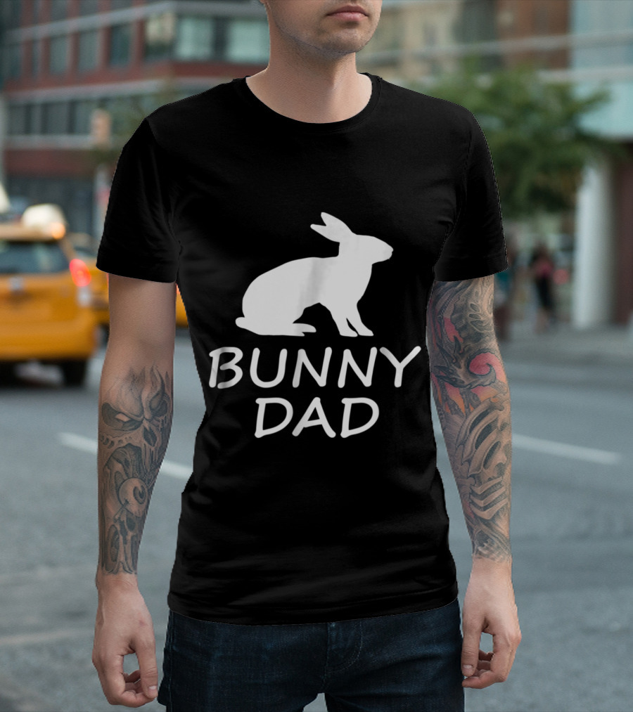 Bunny Dad Cute Rabbit Lover Rabbit T-Shirt