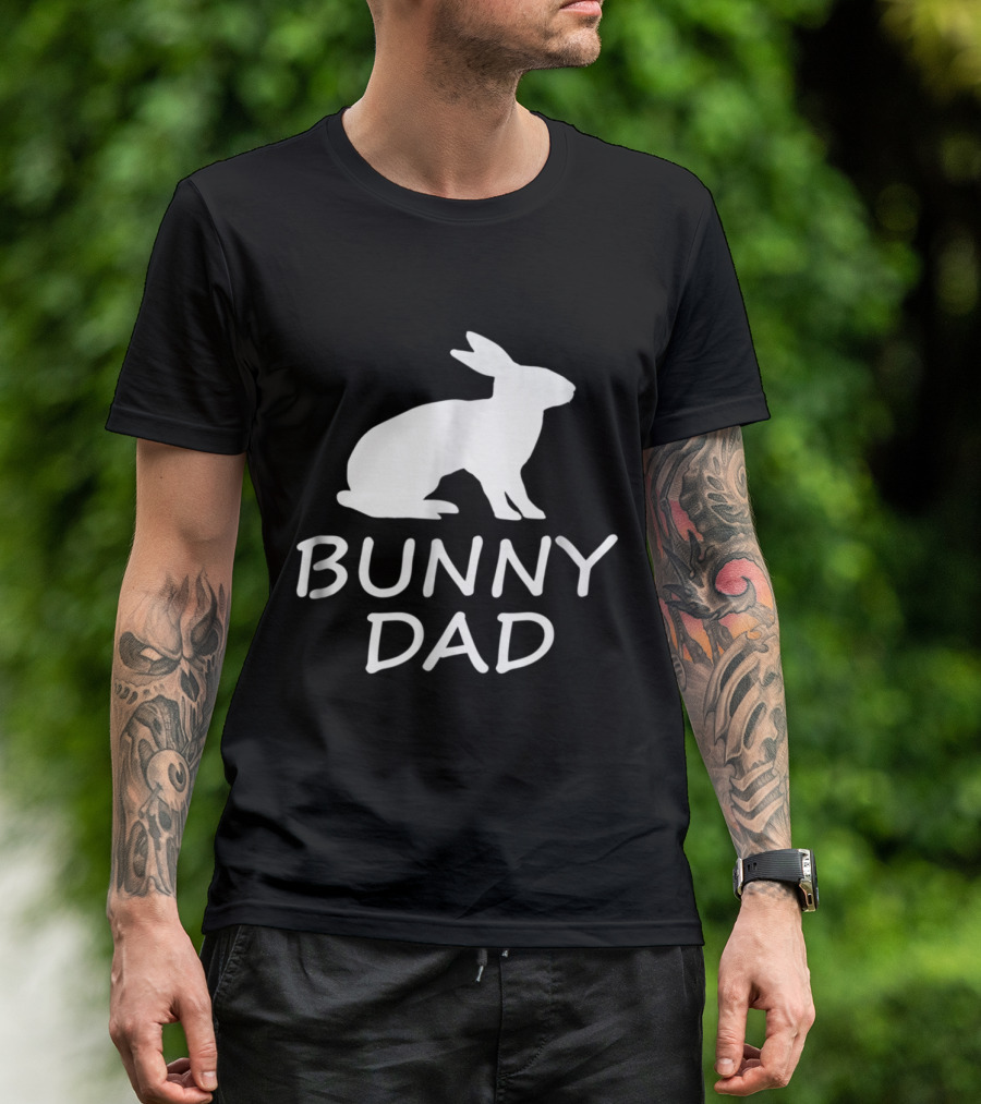 Bunny Dad Cute Rabbit Lover Rabbit T-Shirt