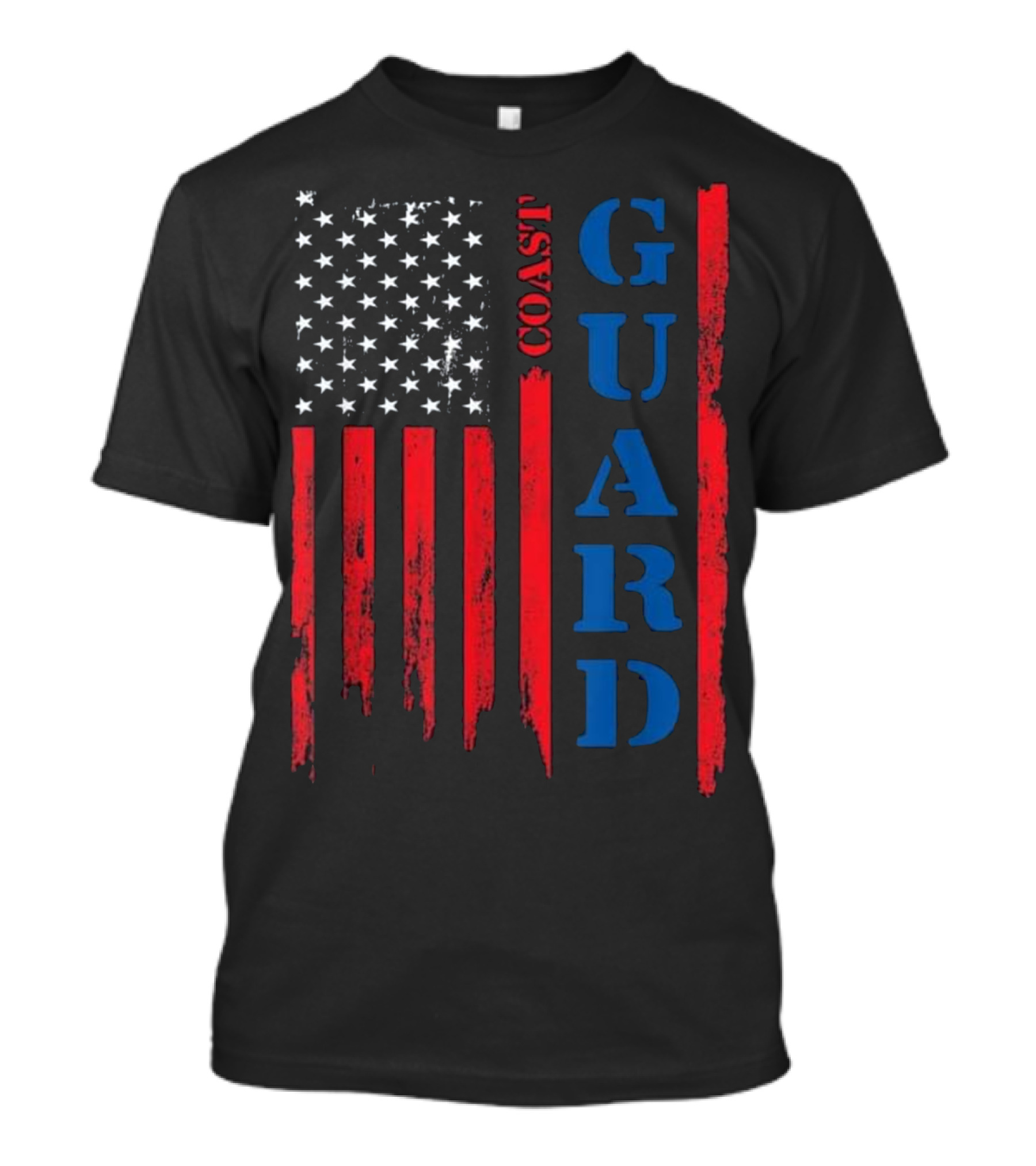 U.S. Flag Coast Guard Coast T-Shirt