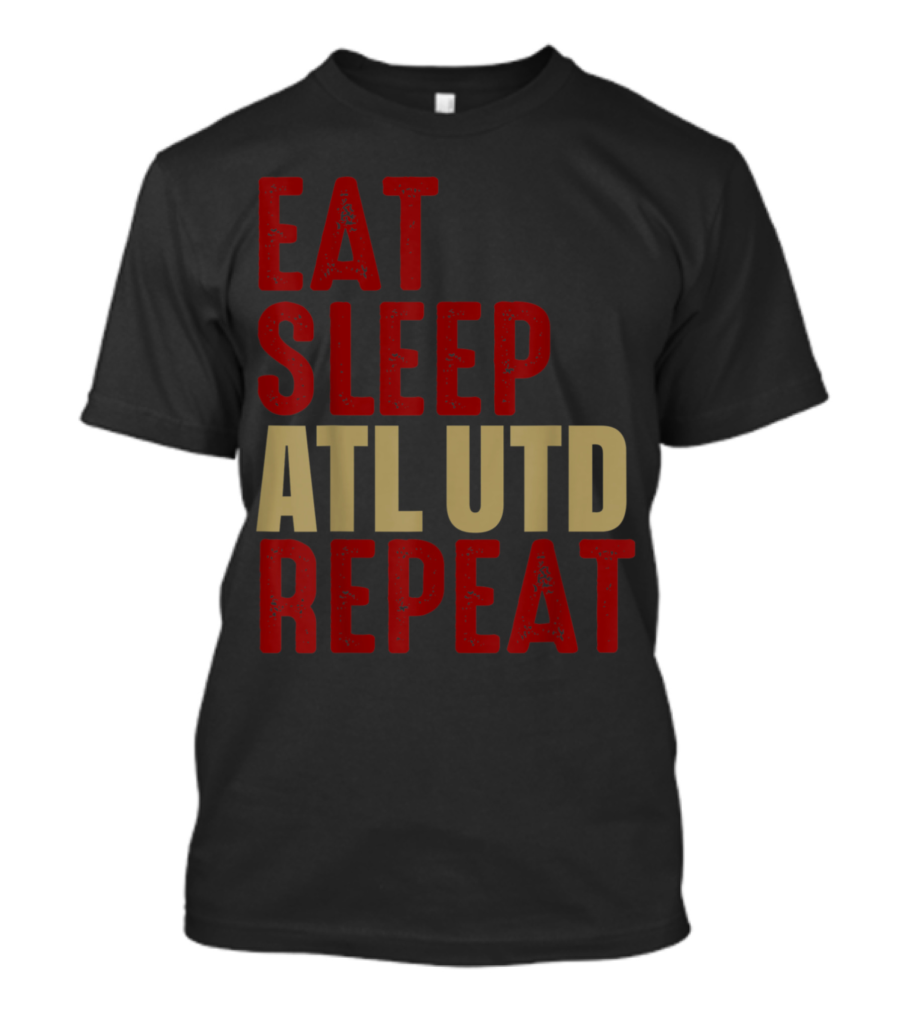 Atlanta United Eat Sleep ATL UTD Repeat T-Shirt