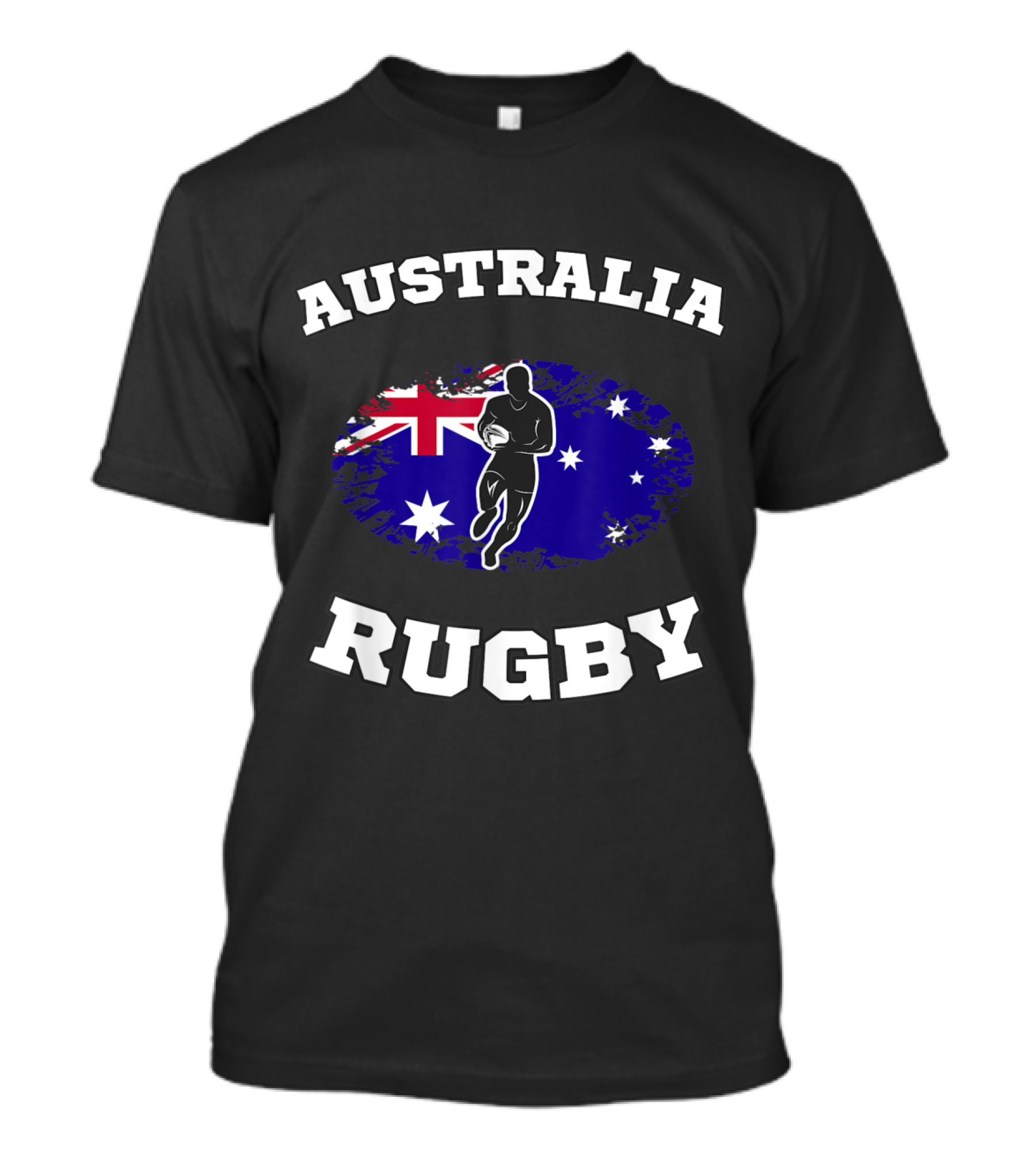 Australia Rugby Flag Wallabies Team T-Shirt