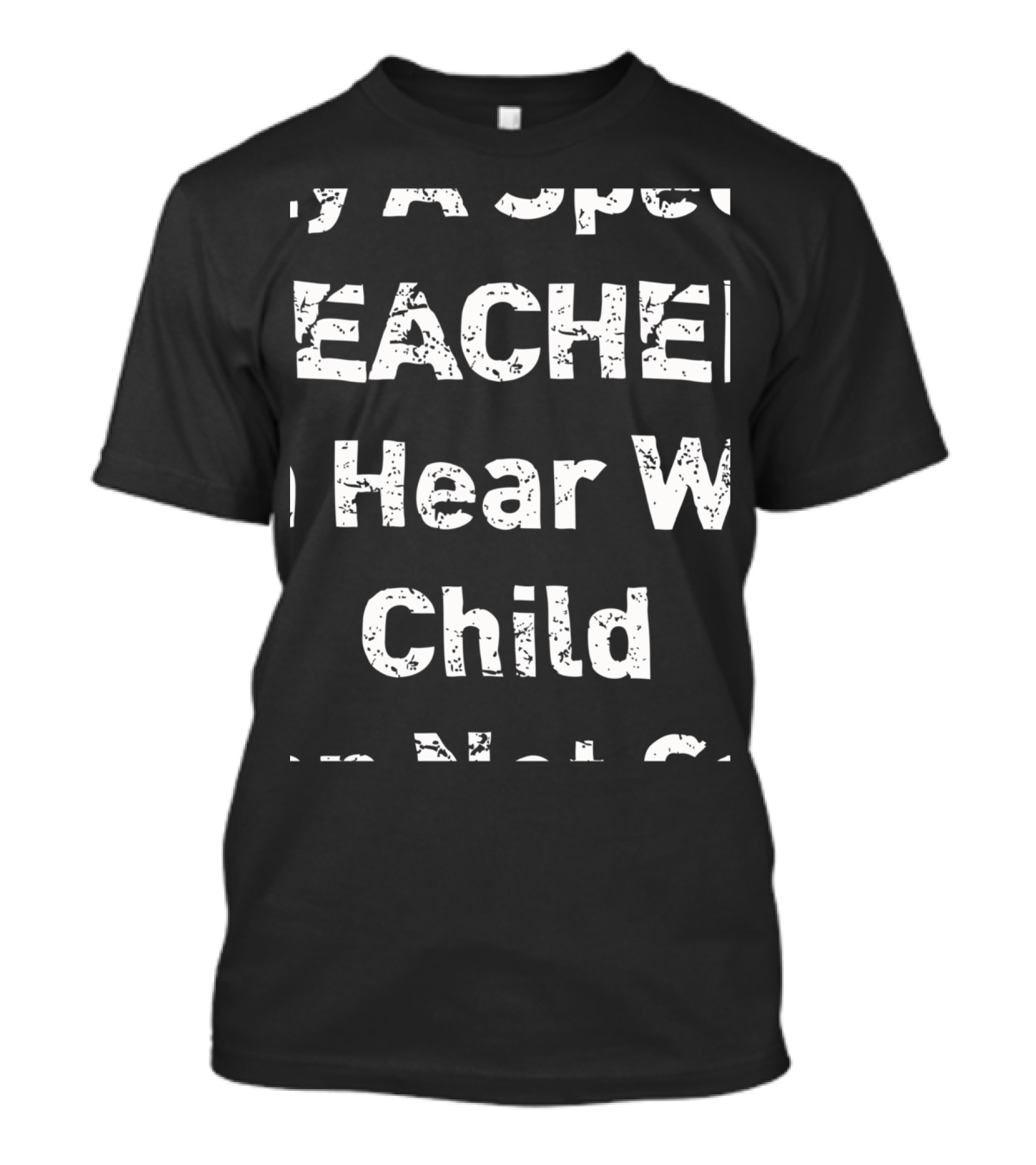 Autism Teachers ABA Special Hear Child T-Shirt