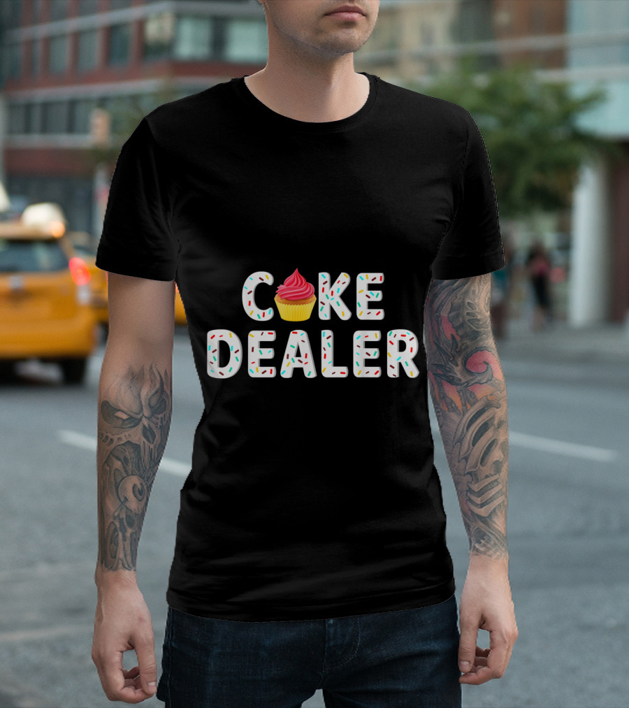 Cake Dealer Cupcake Sprinkles T-Shirt