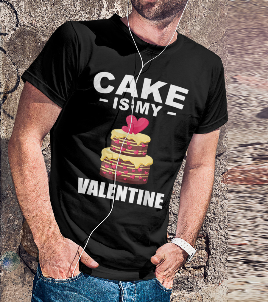 Cake Is My Valentine Baki Love T-Shirt