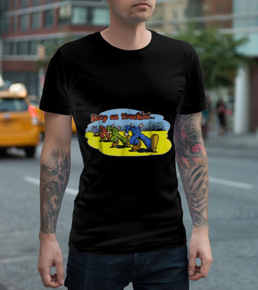 Keep On Truckin Vintage 70's Classic T-Shirt