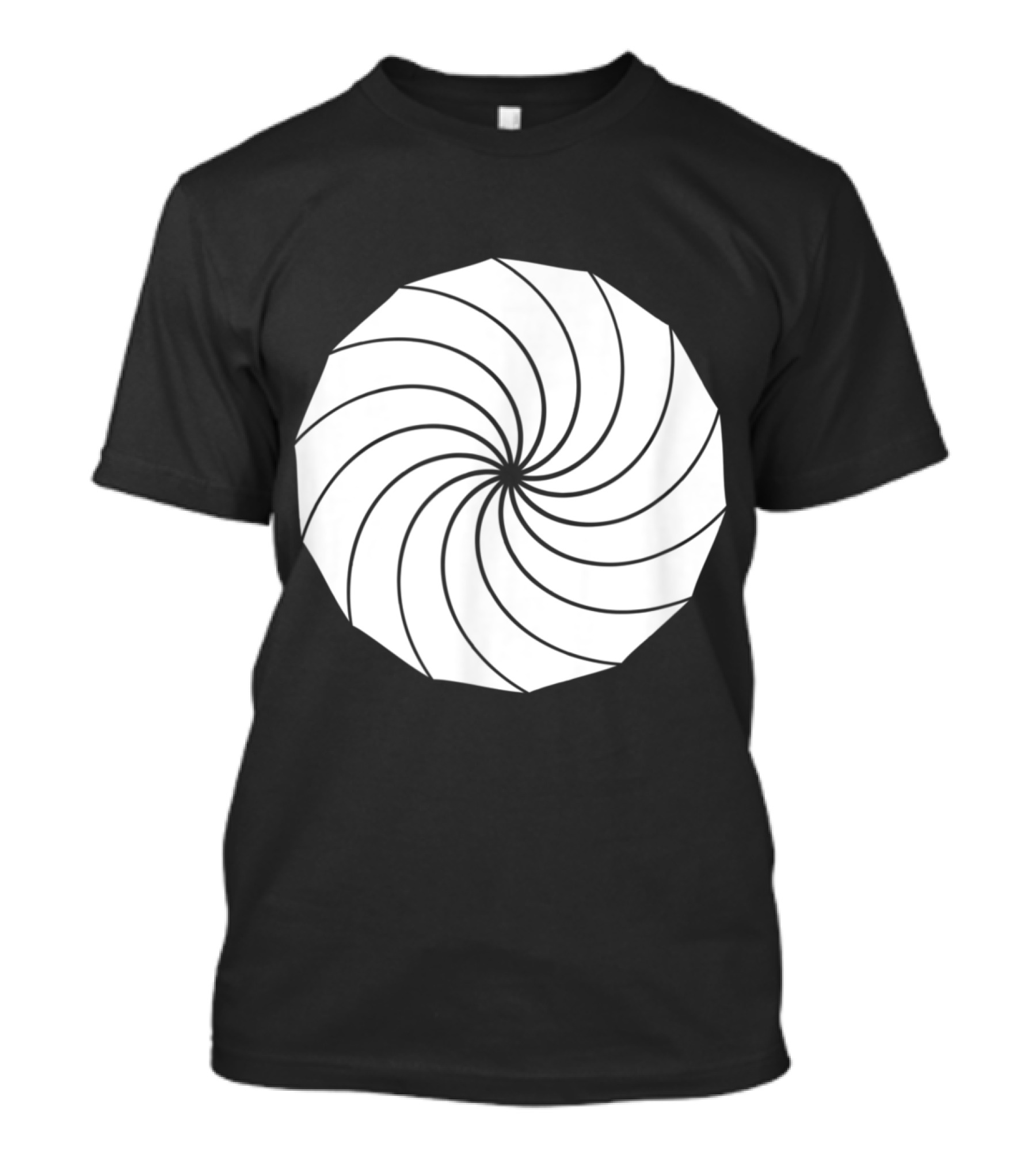 Photography Camera Lens Spiral T-Shirt