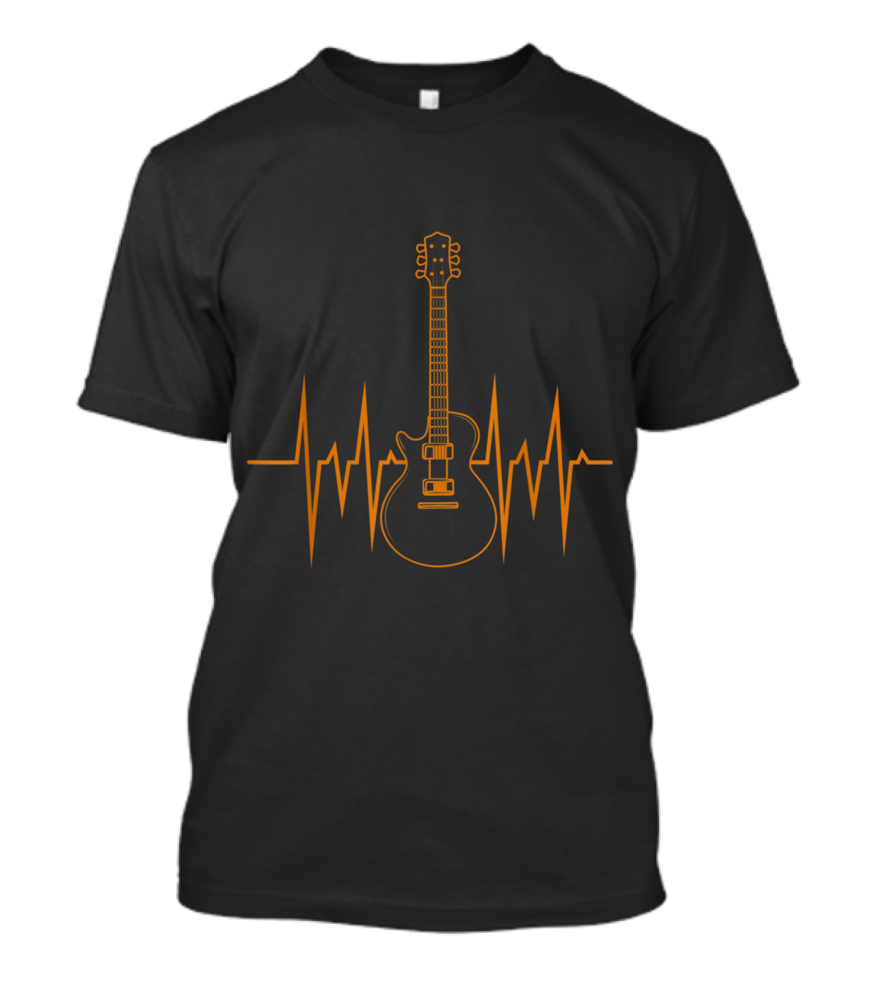 Heartbeat Guitar Sound Wave T-Shirt