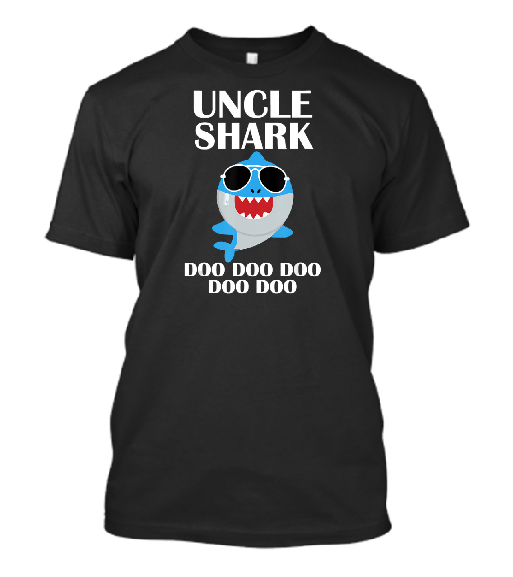 UNCLE SHARK DOO DOO DOO DOO DOO WITH SUNGLASSES T-Shirt