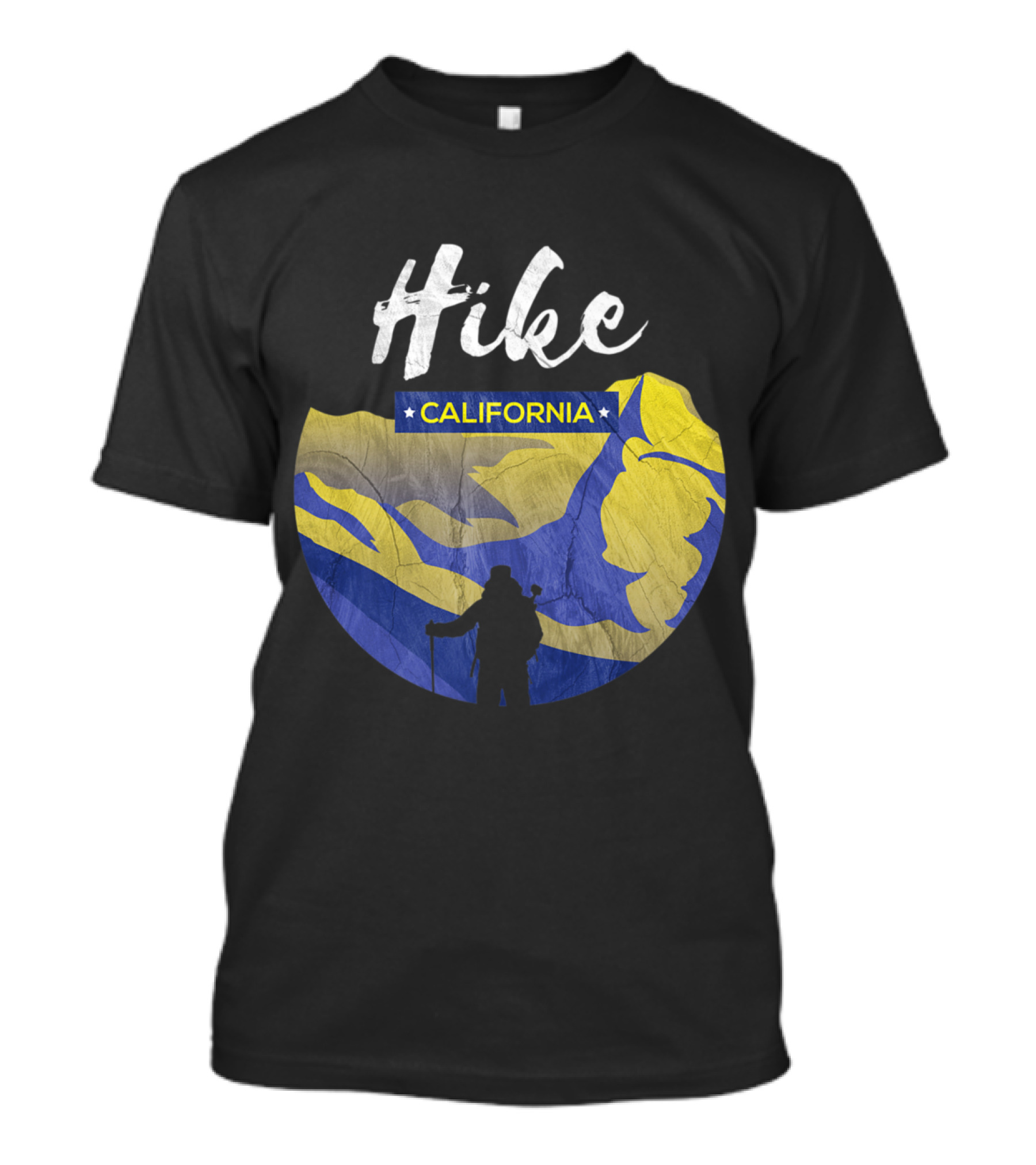 Hike California Mountain Trail Adventure T-Shirt