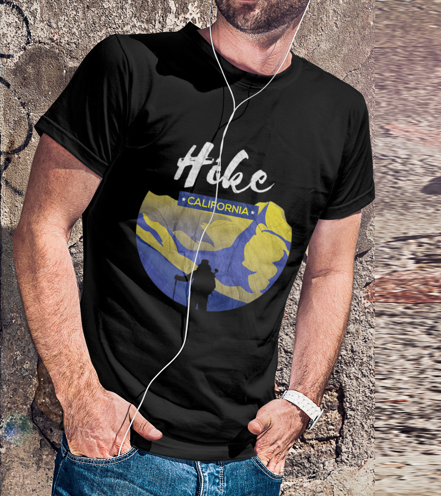 Hike California Mountain Trail Adventure T-Shirt