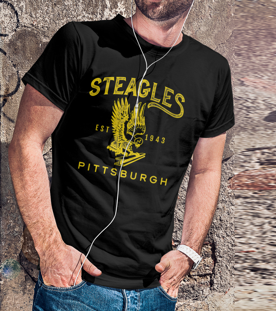 Steagles Est 1943 Pittsburgh Eagle Football T-Shirt