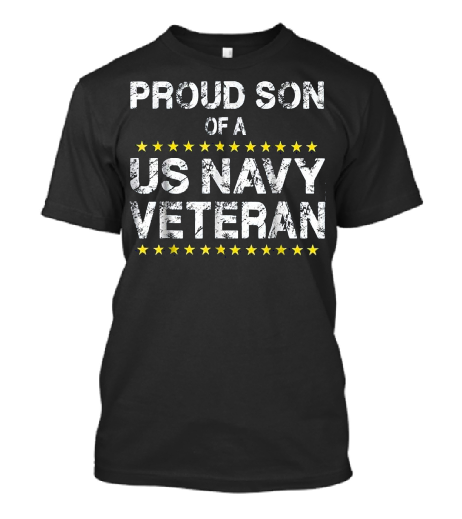 Proud Son Of A US Navy Veteran Stars T-Shirt