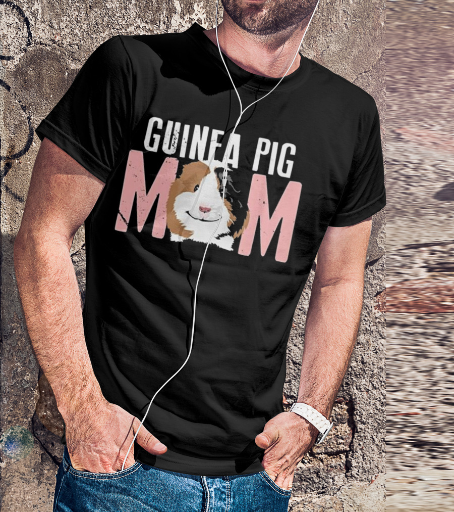 Guinea Pig Mom Cute Pullover Sweatshirt T-Shirt