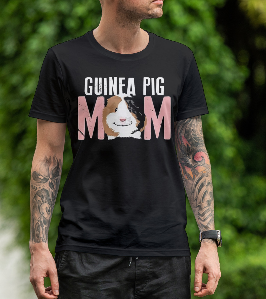 Guinea Pig Mom Cute Pullover Sweatshirt T-Shirt