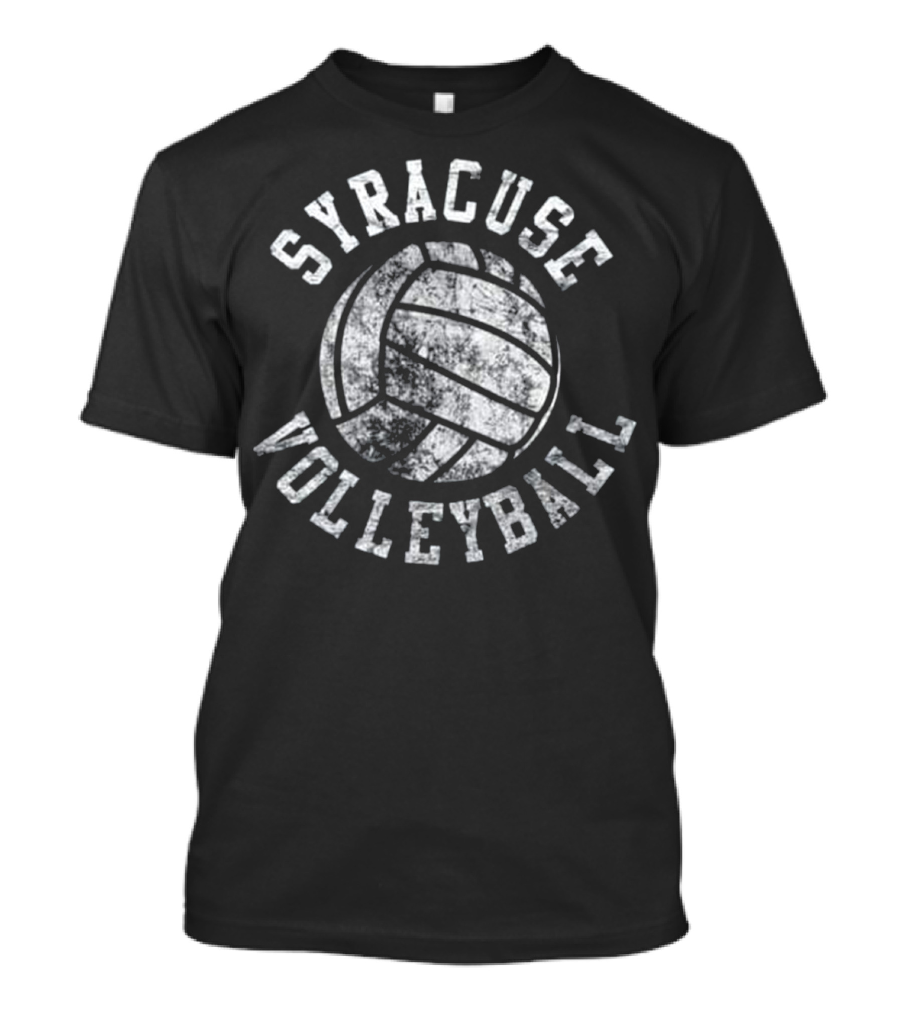Syracuse Volleyball Grunge Style T-Shirt