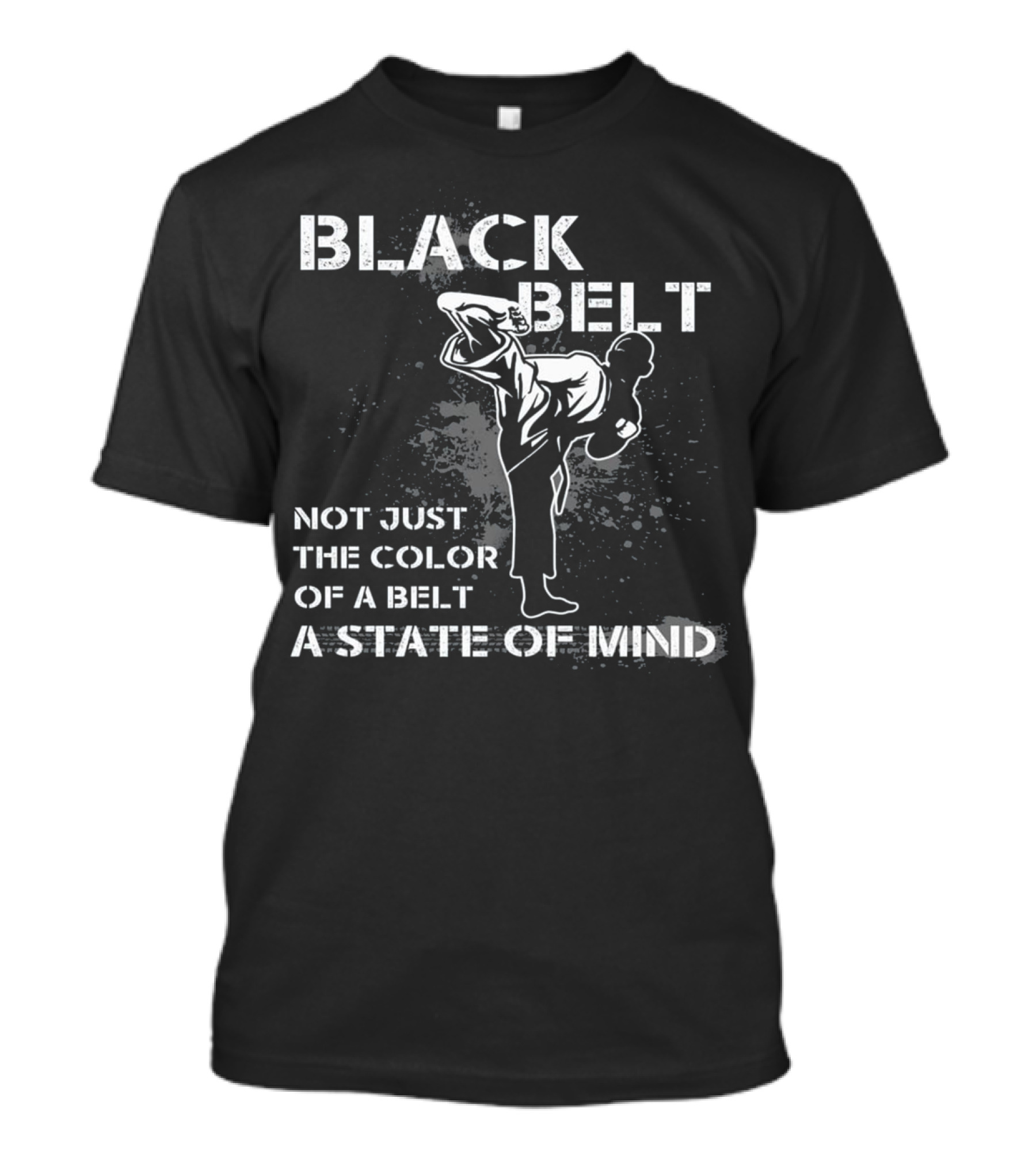 Black Belt Taekwondo Not Just The Color Of A Belt A State Of Mind T-Shirt
