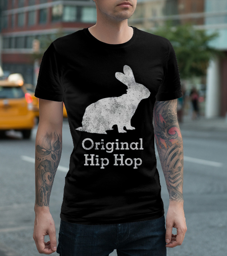 Original Hip Hop Vintage Bunny Rabbit T-Shirt
